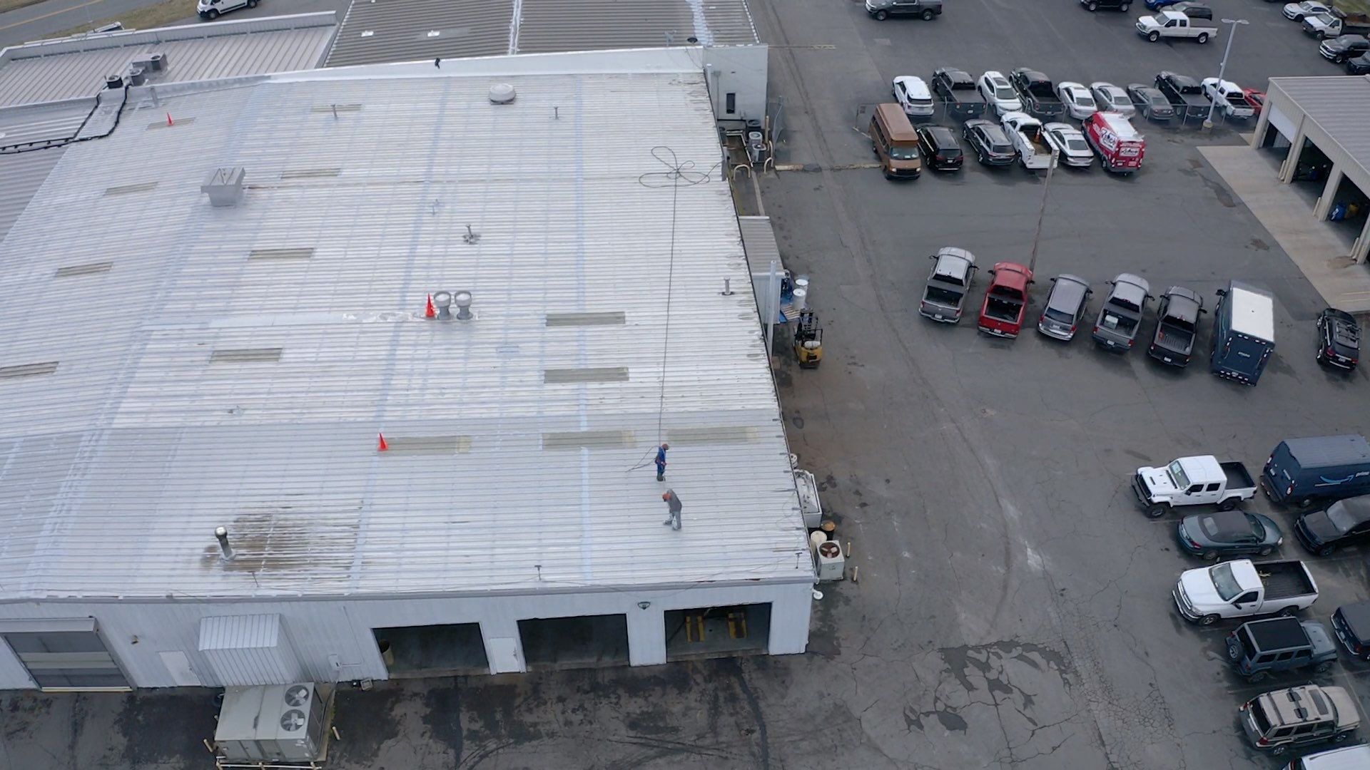 Acrylic Coating  by Just In Time Roofing and Restoration