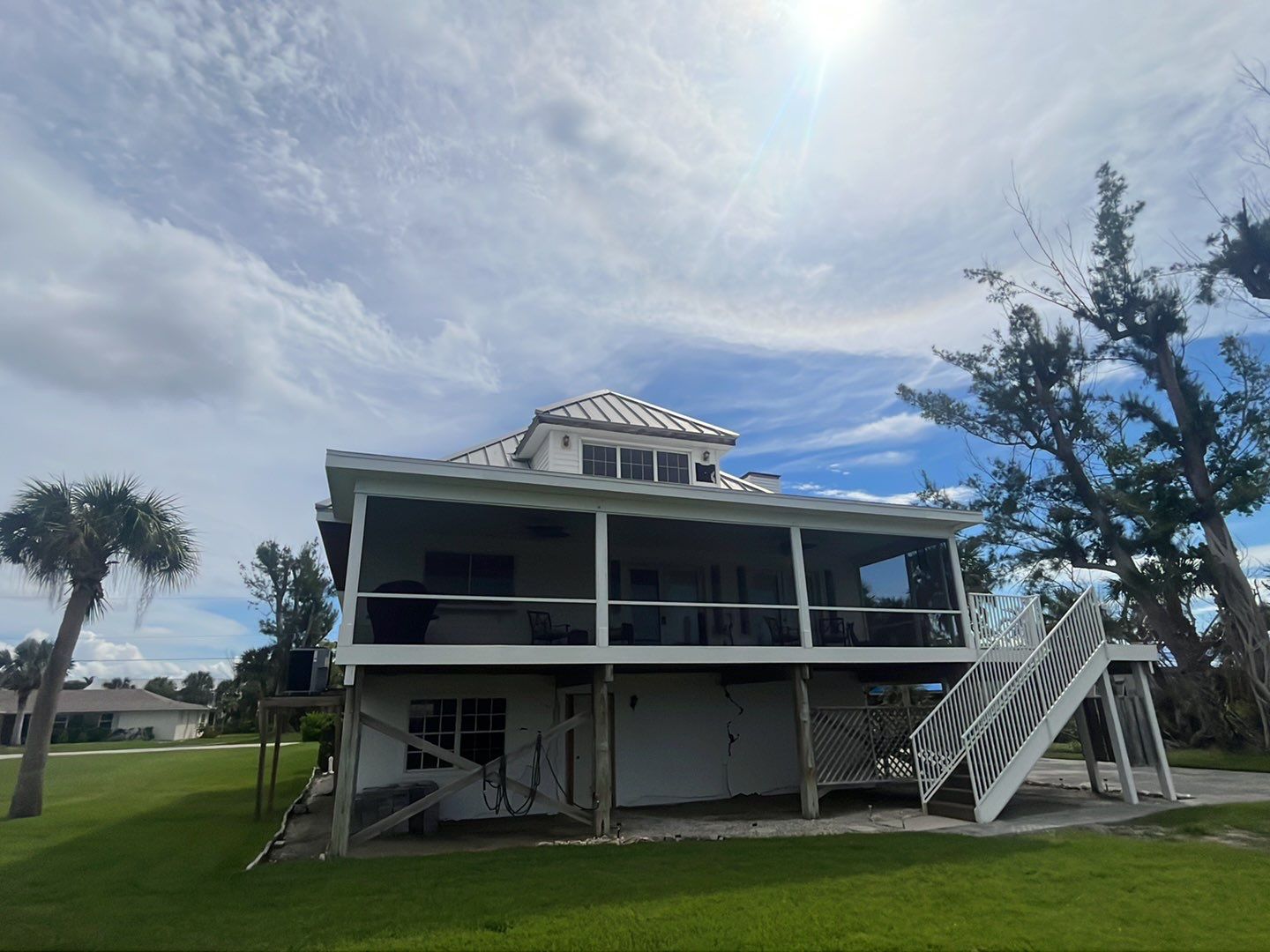 Soffit and Fascia Installation in Sanibel FL by Gutter Professors