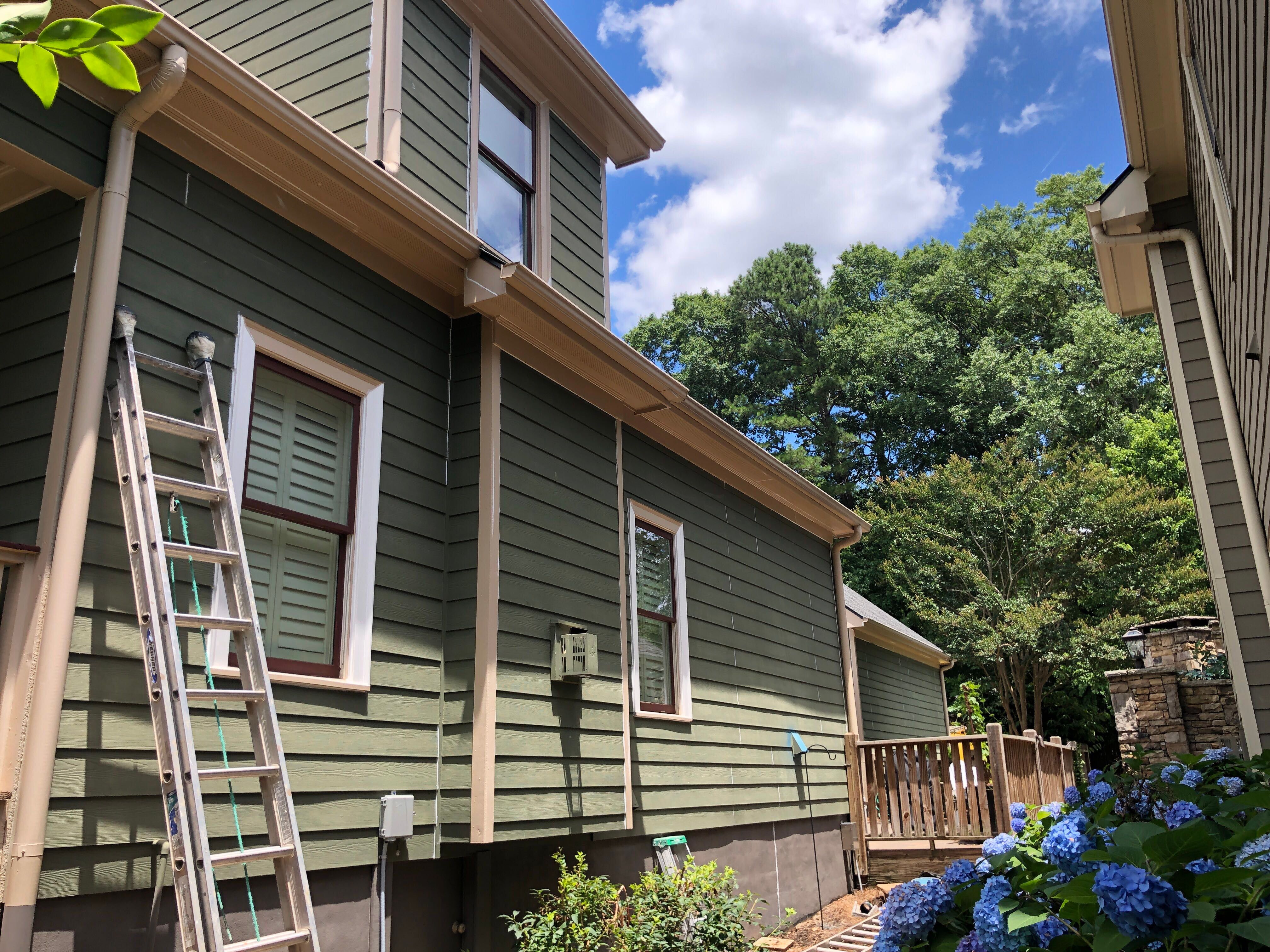 Full Exterior Color Transformation and Painting in Smyrna by Swift Home Renovations