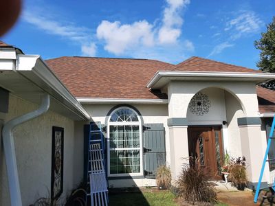 Gutter Installation using K-Style Seamless Gutters