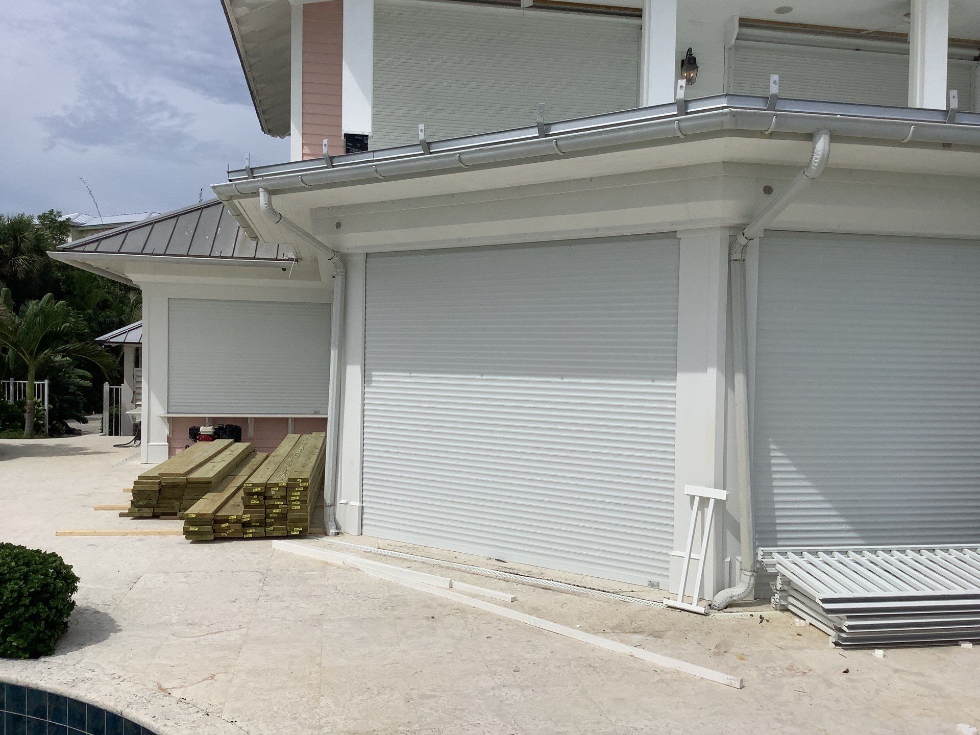 Half-Round Seamless Gutters in Boca Grande FL by Gutter Professors
