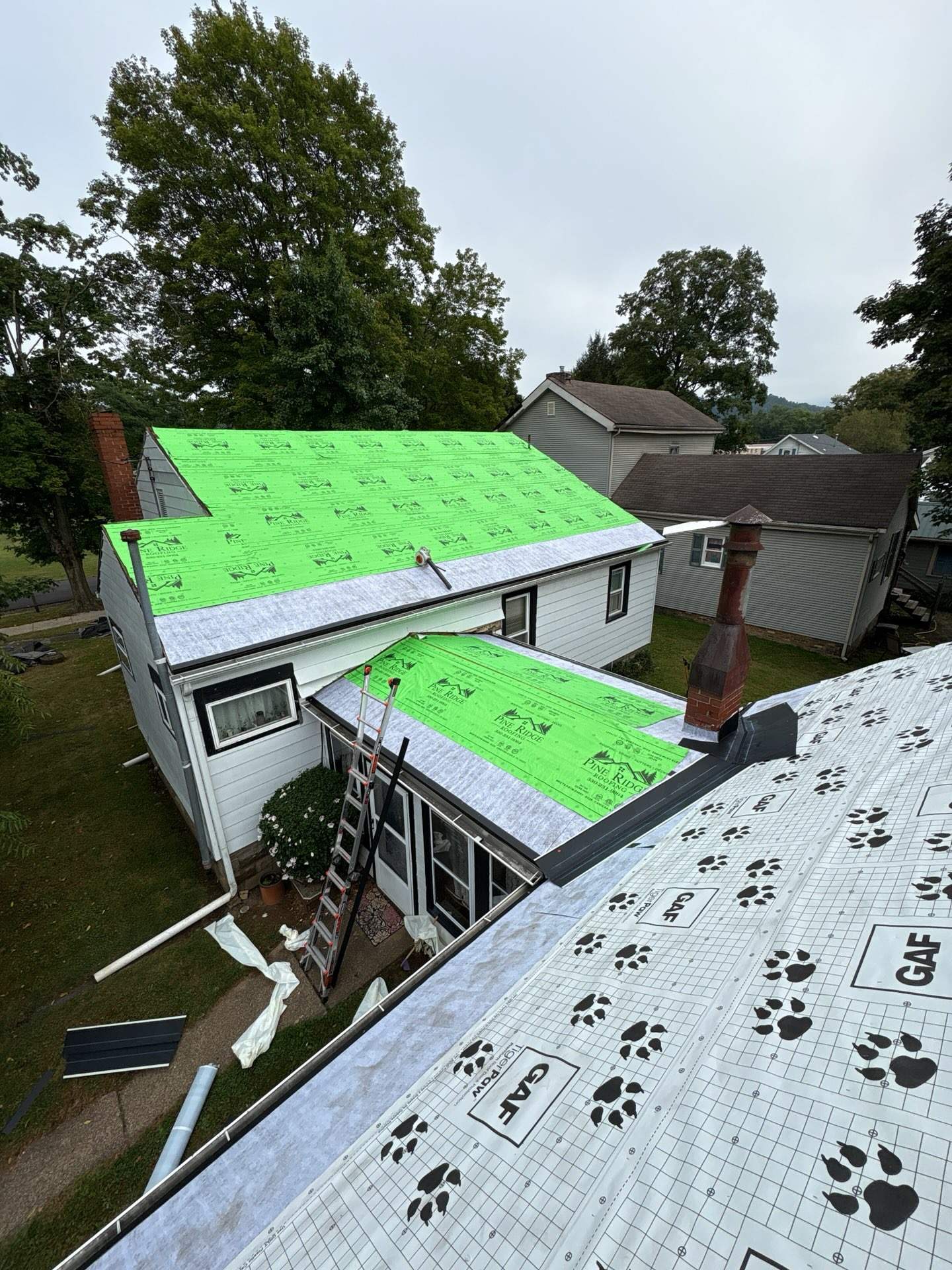 Project in Port Washington Ohio by Pine Ridge Roofing LLC