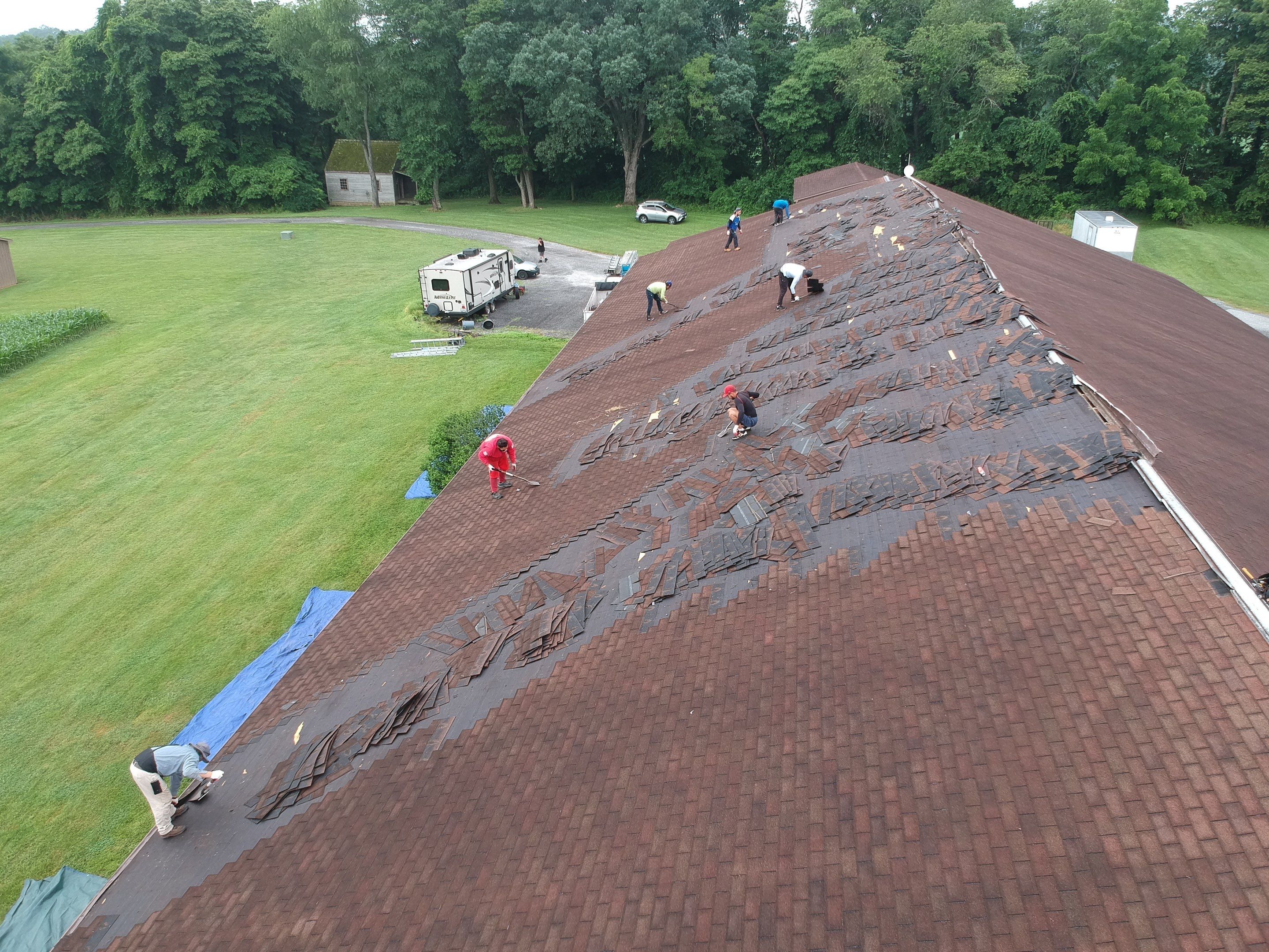 Roof Replacement in Upperco, MD • Private Farm by Seipp Roofing, LLC