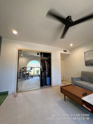 Modern Interior Remodel and Home Office Setup in Phoenix