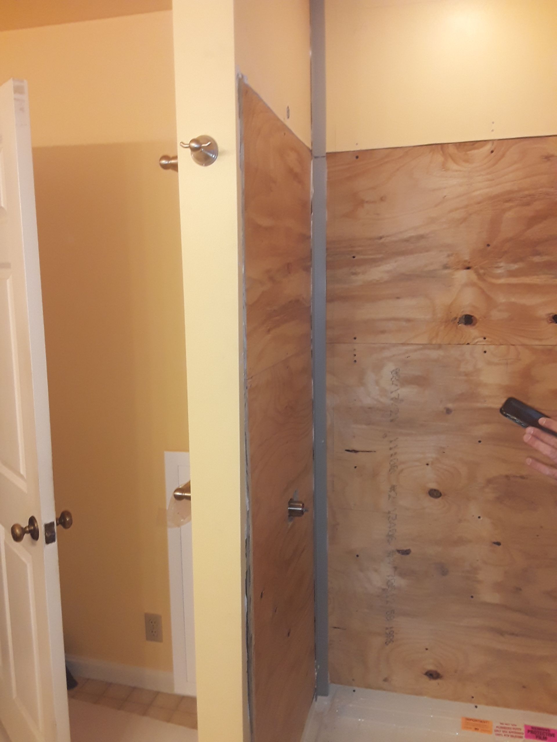 Tub to Shower Conversion using BCI Acrylic Shower System by Secure Construction Company Inc