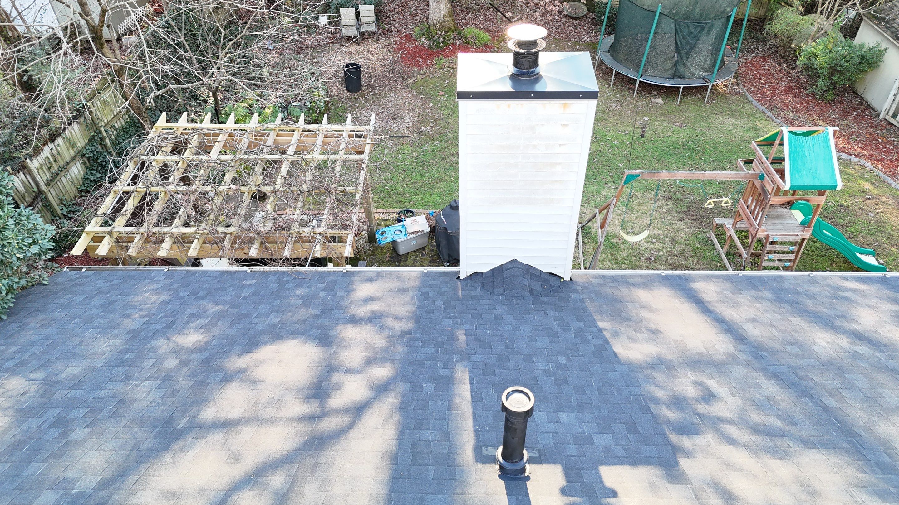 Woodstock, GA Roof Replacement CertainTeed Landmark Pro Max Def Charcoal Black by Reset Roofing