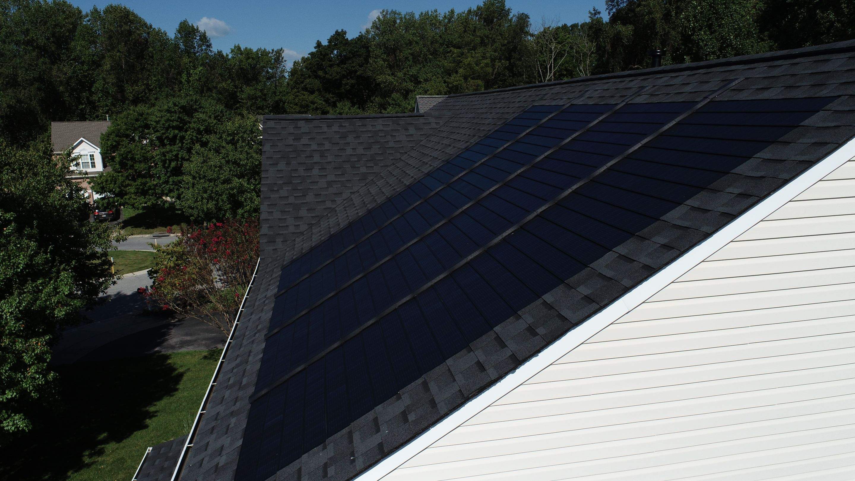 GAF Timberline Solar Roof Ellicott City, MD by American Home Contractors