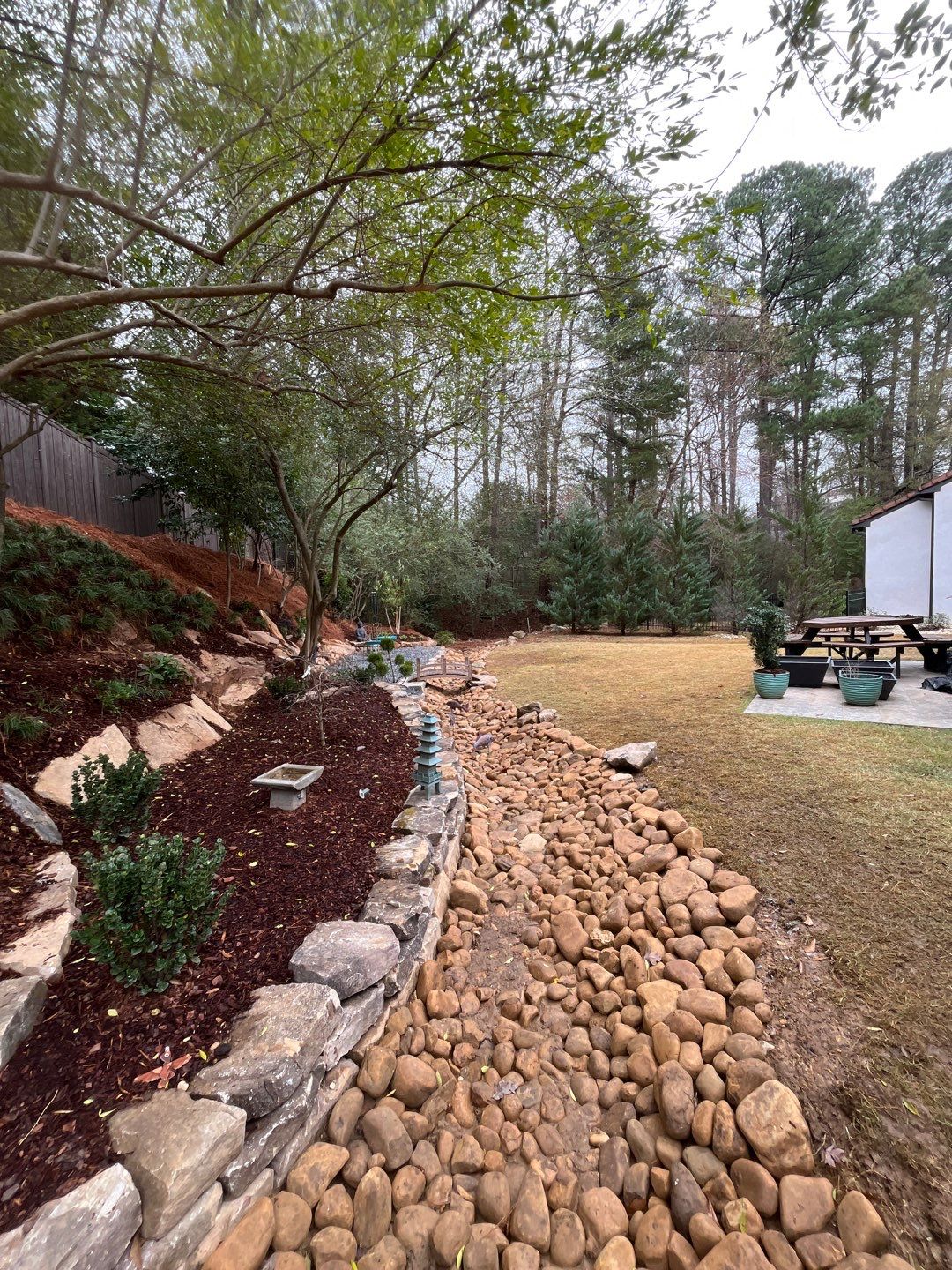 Drainage and Landscaping in Irondale by NATURE ONE - LANDSCAPE DESIGN
