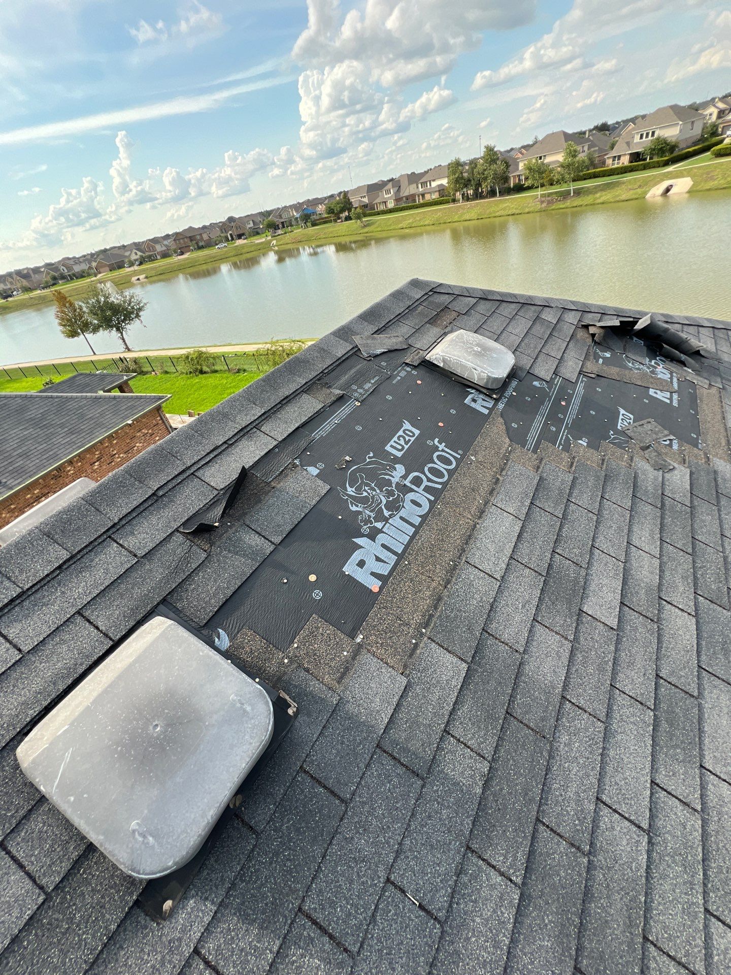 Residential Roofing Repair using Owen's Corning Duration (Lifetime) Shingles by Roof Repair Company