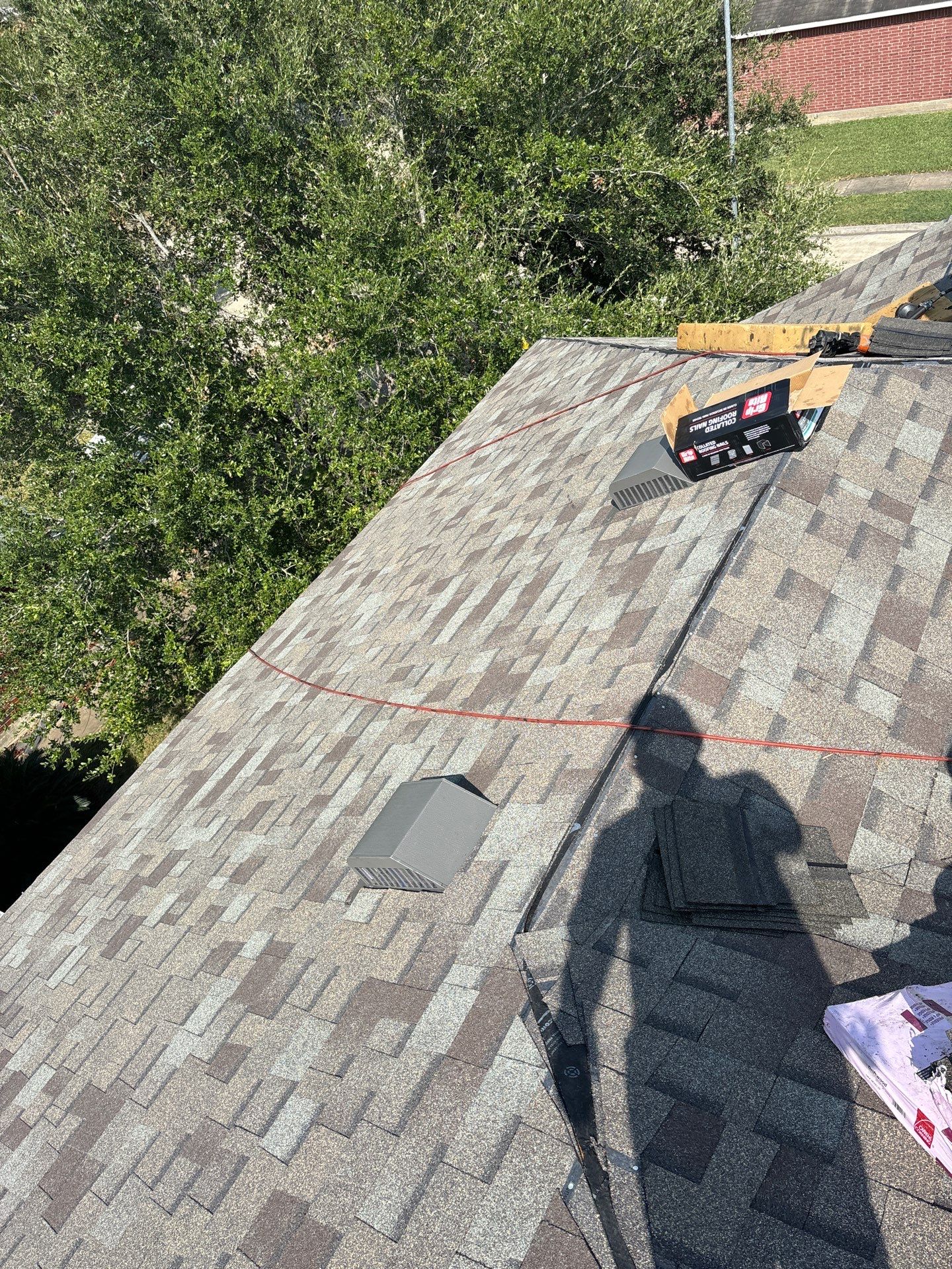 Residential Roofing Installation using Owen's Corning Duration (Lifetime) Shingles by Roof Repair Company