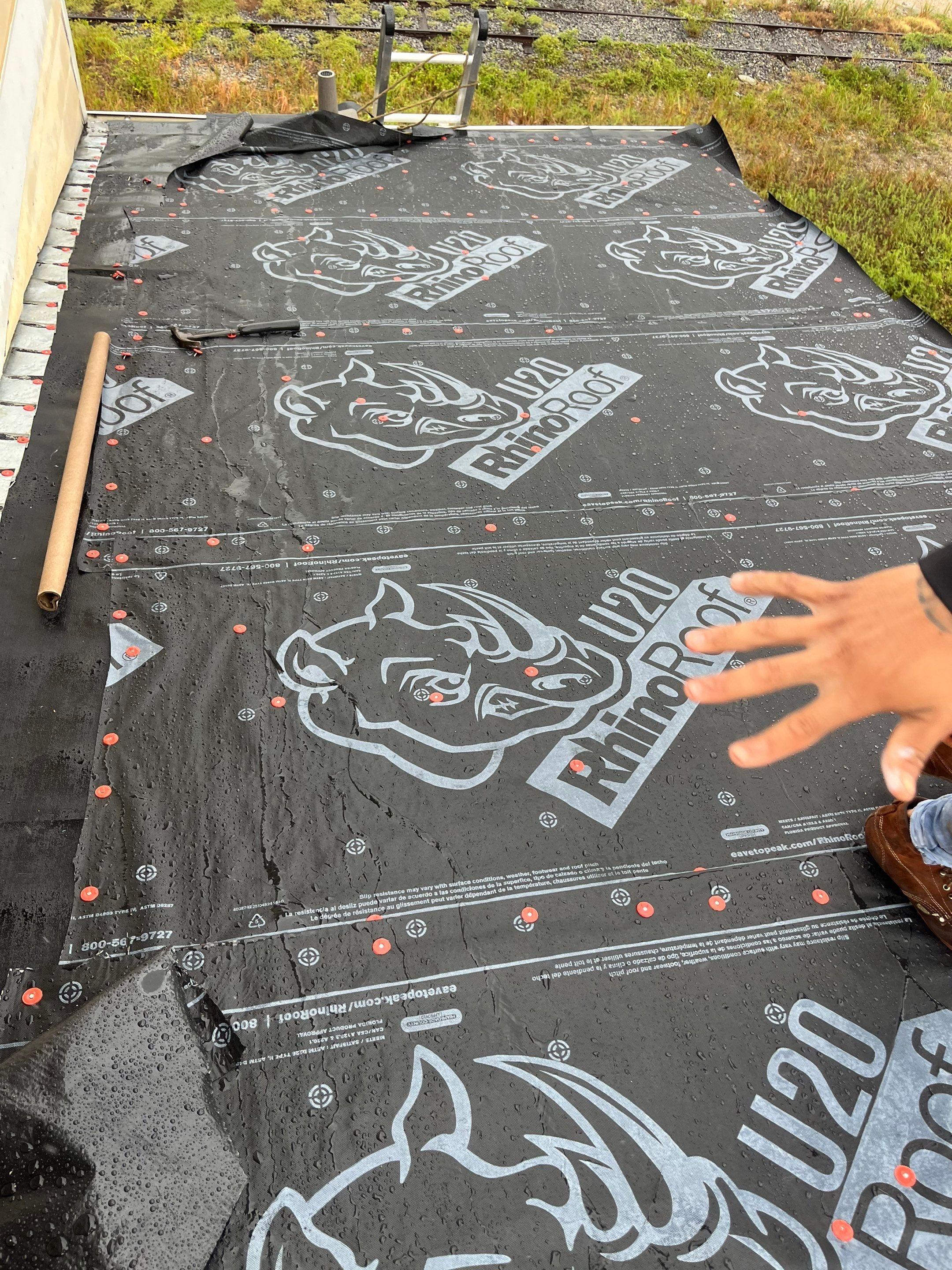 Residential Roofing Installation using Owen's Corning Duration (Lifetime) Shingles by Roof Repair Company