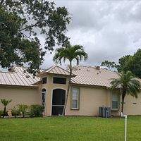 24ga 1.5" Snap-Lock Sierra Tan by Total Roofing System The Metal Roof Experts