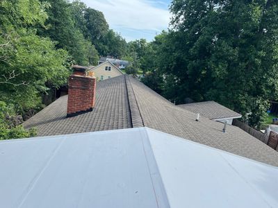 Residential Roofing Installation using Firestone TPO