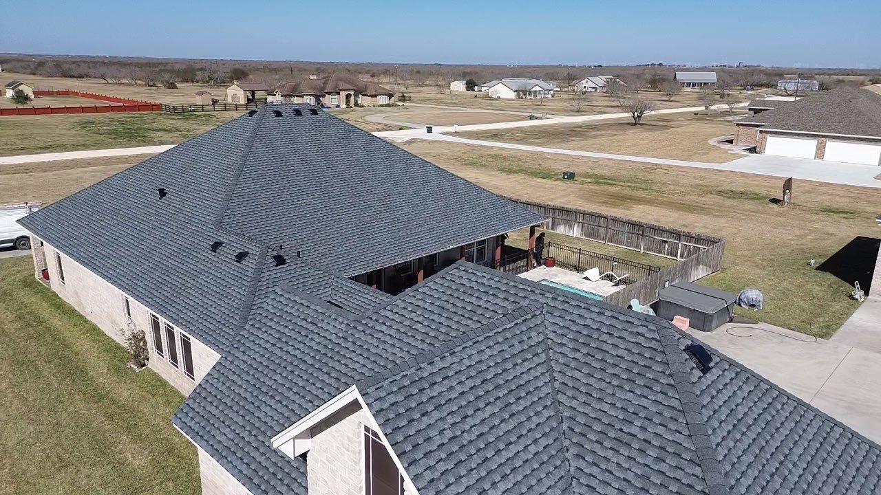 Residential Roofing Installation using GAF HDZ Barkwood by Lighthouse Roofing