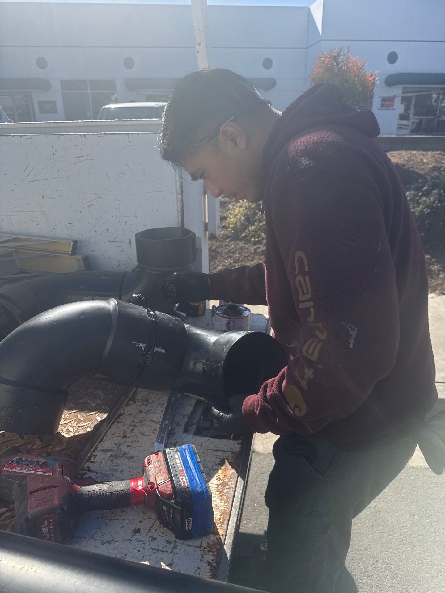  New Pipe Installation and Water Flow Inspection by Us Plumbing 
