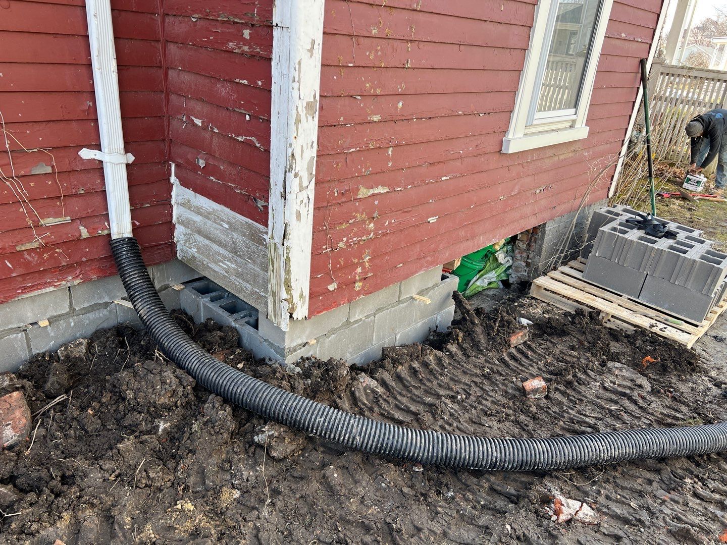 Excavation, Foundation Rebuild, and Masonry Repair by ACE Waterproofing & Basement Solutions