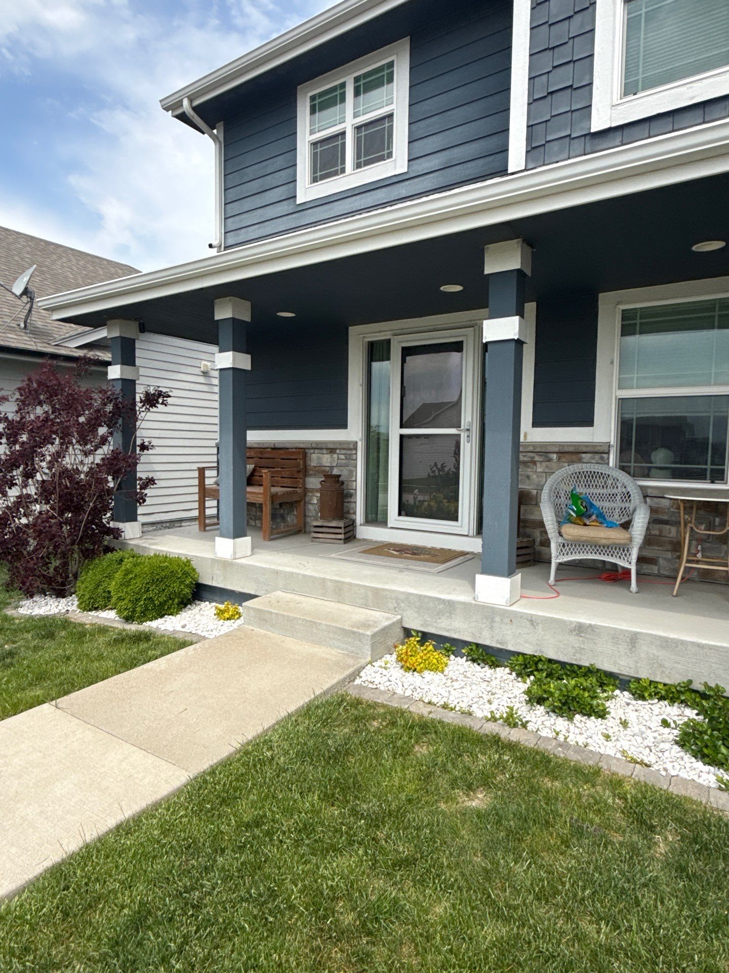 Residential Exterior Repaint in Ankeny by Midwest Paint LLC
