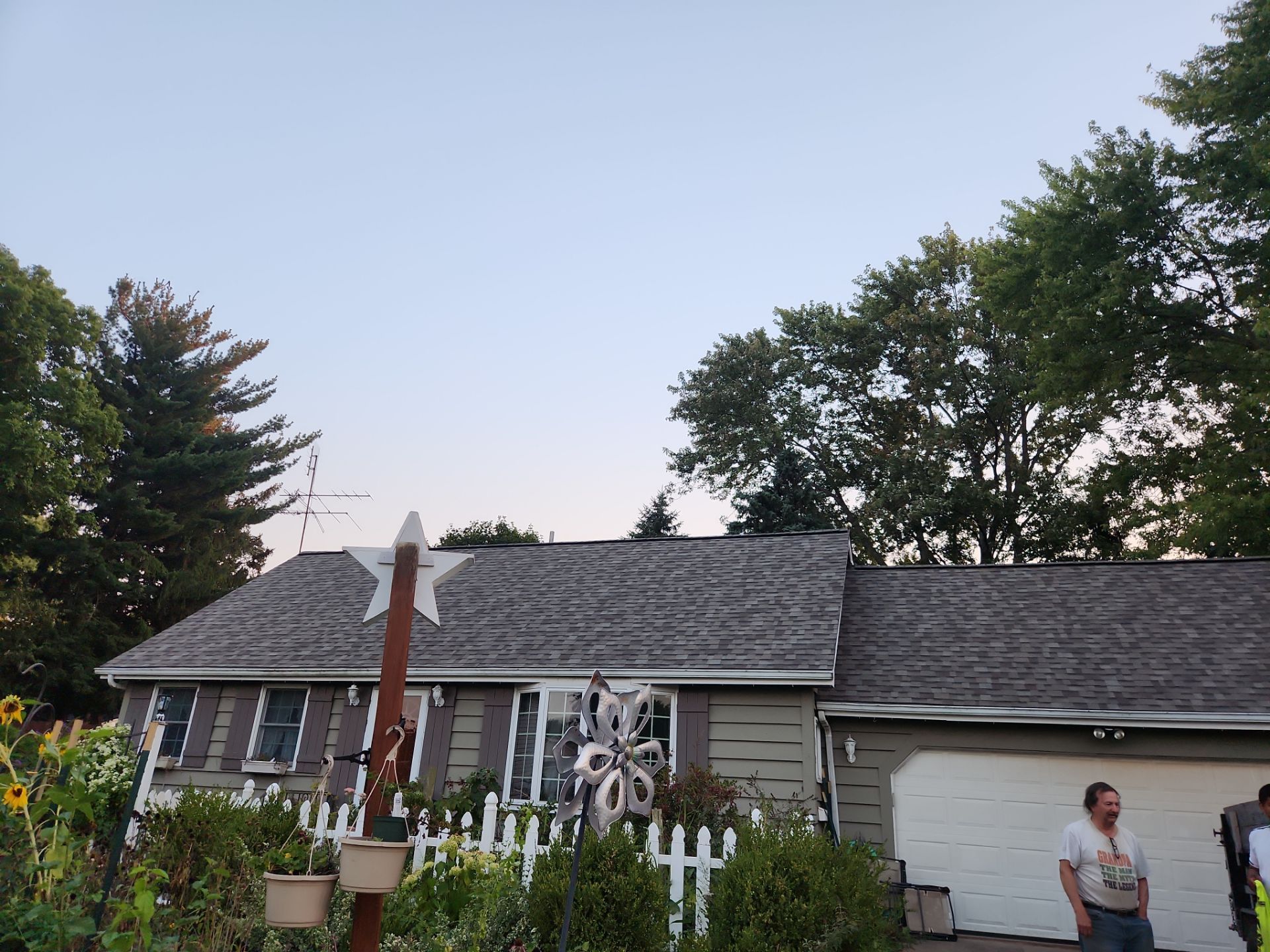 Residential Roof Replacement using Owens Corning Duration Driftwood by Absolute Roofing and Construction