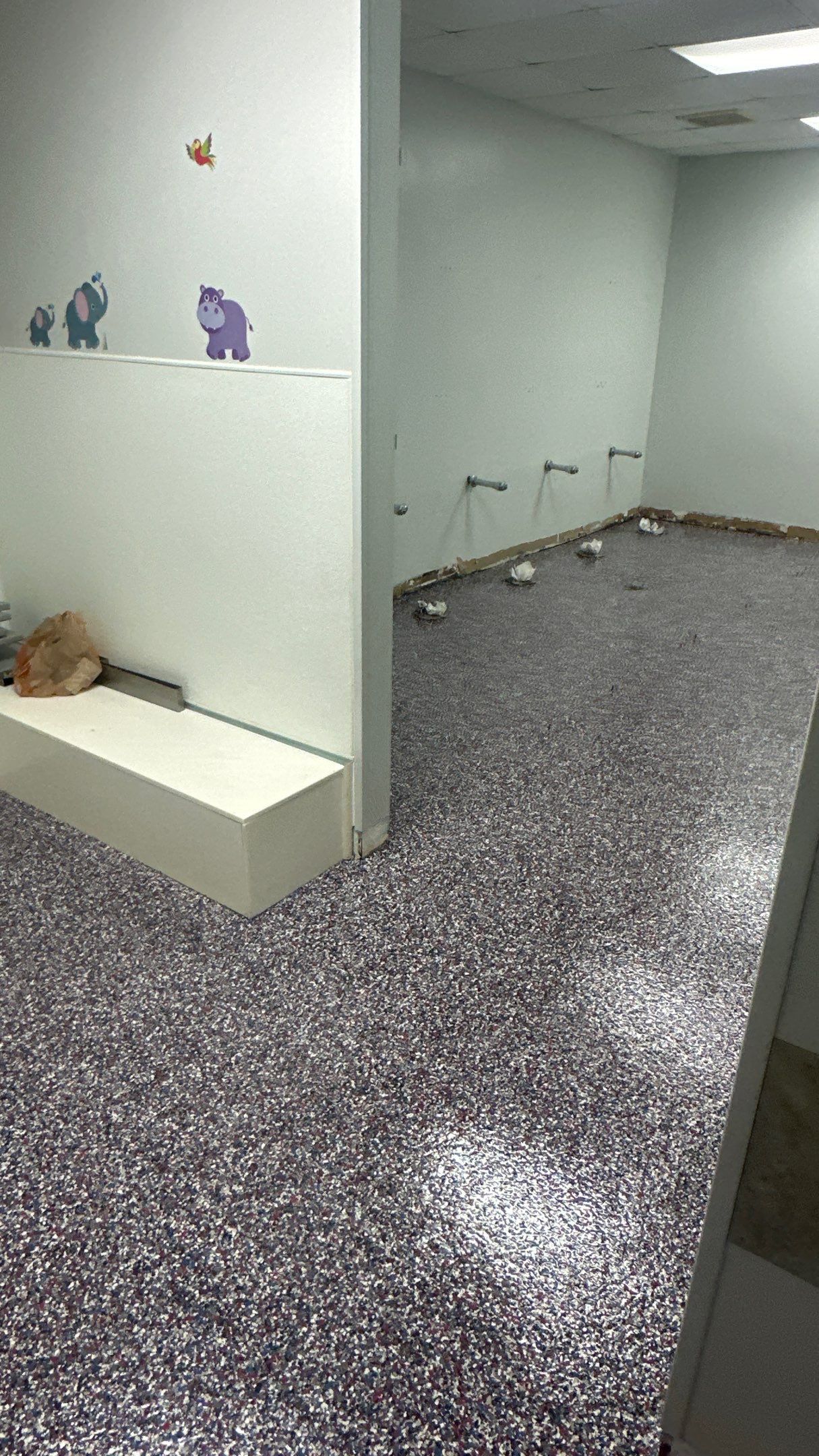 Look how this church transformed their restrooms   by Banner Garage