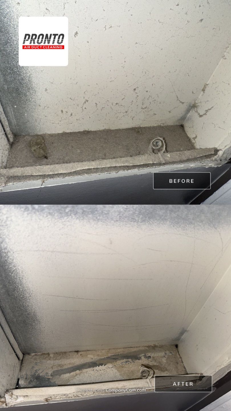 Air duct cleaning using Hypervac by Pronto Air Duct Cleaning