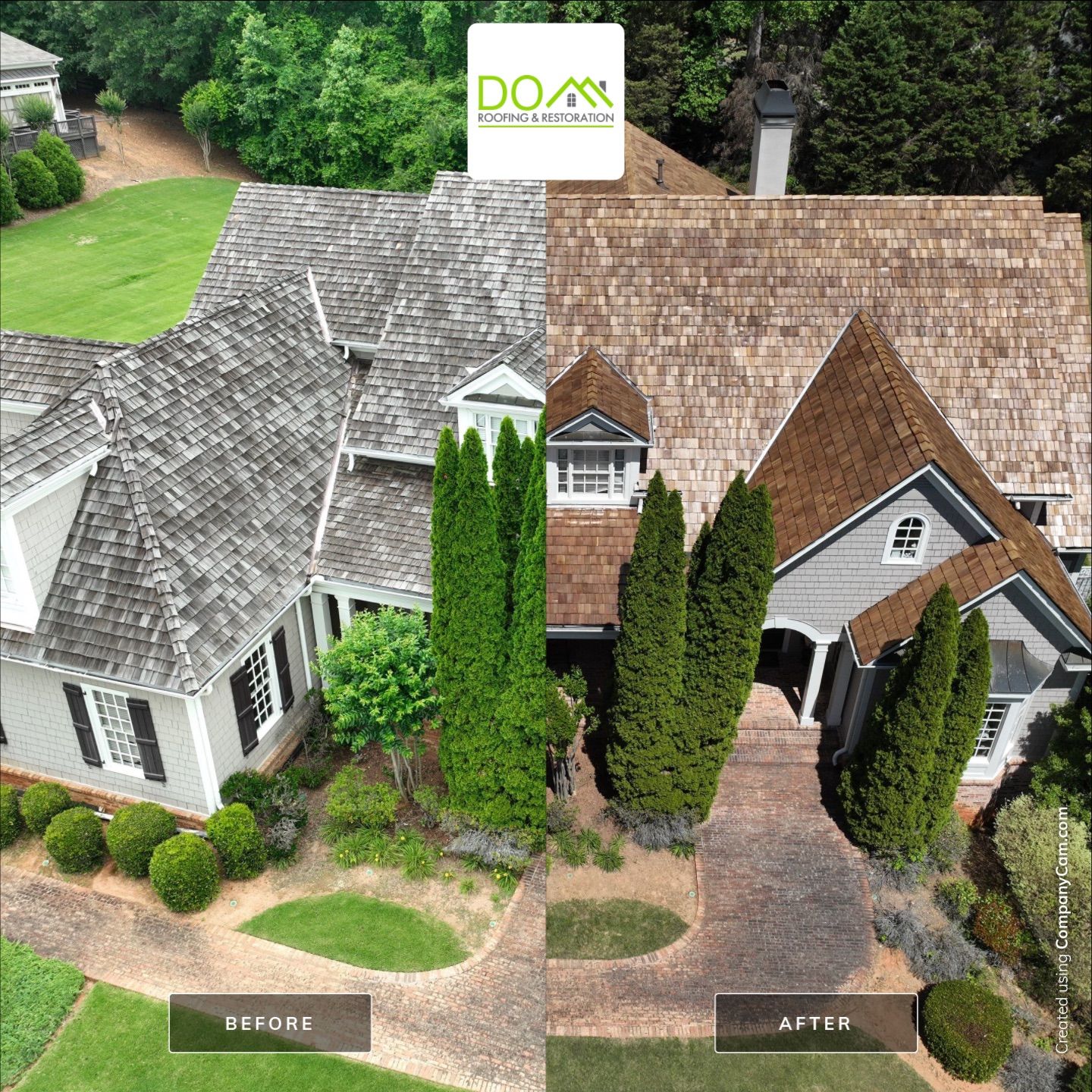 Canterbury Lake Alpharetta Roof Replacement  by Dom Roofing & Restoration