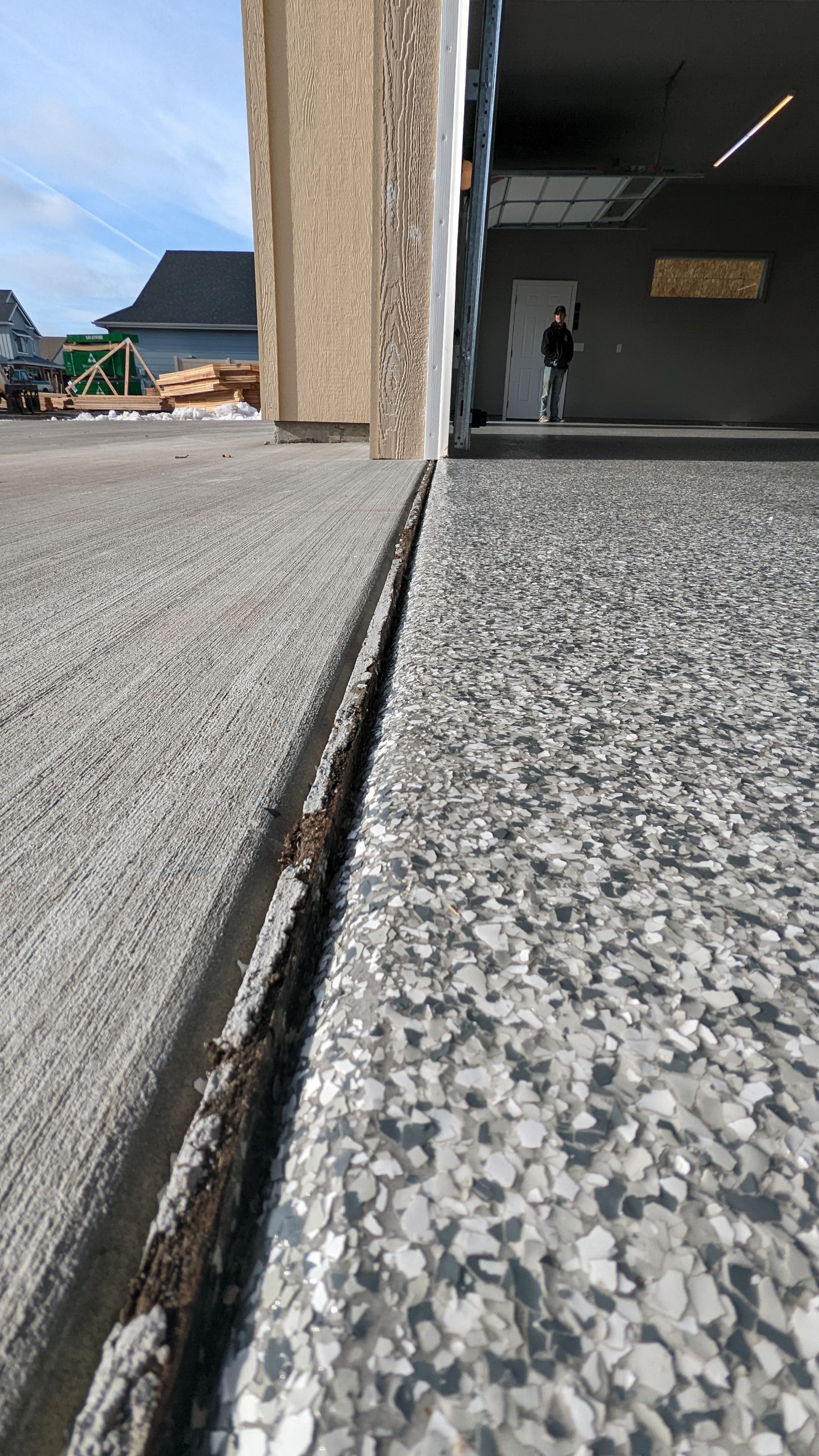Shop Transformation using Slate Stone by Croc Coatings, LLC