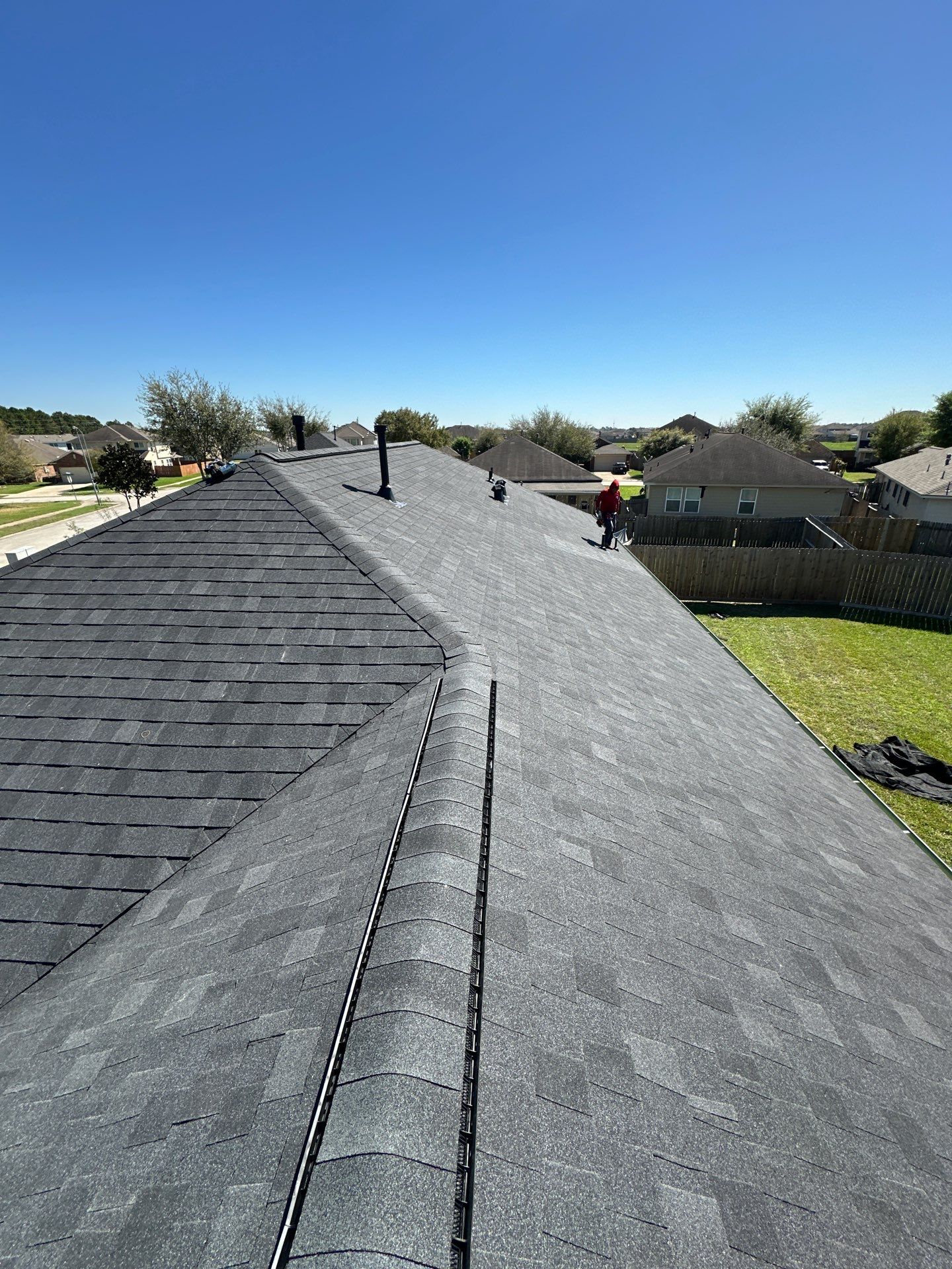 Project in Houston by Motion Roofing