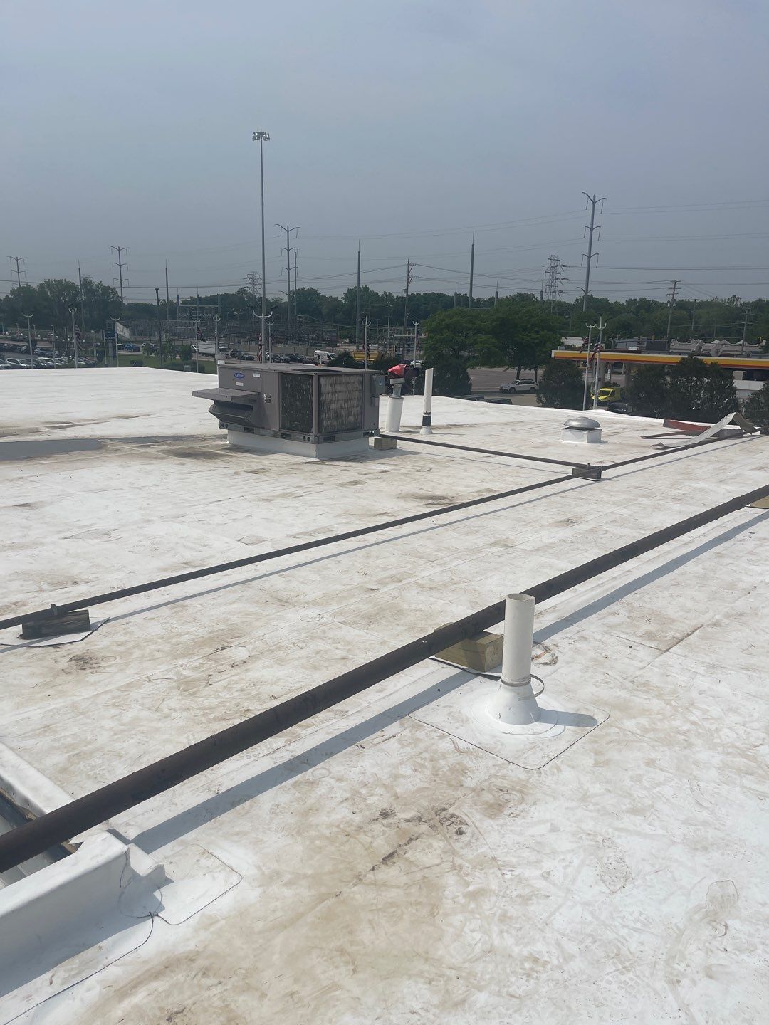 Ford Dealership - Re-Roof by Pink Roofing