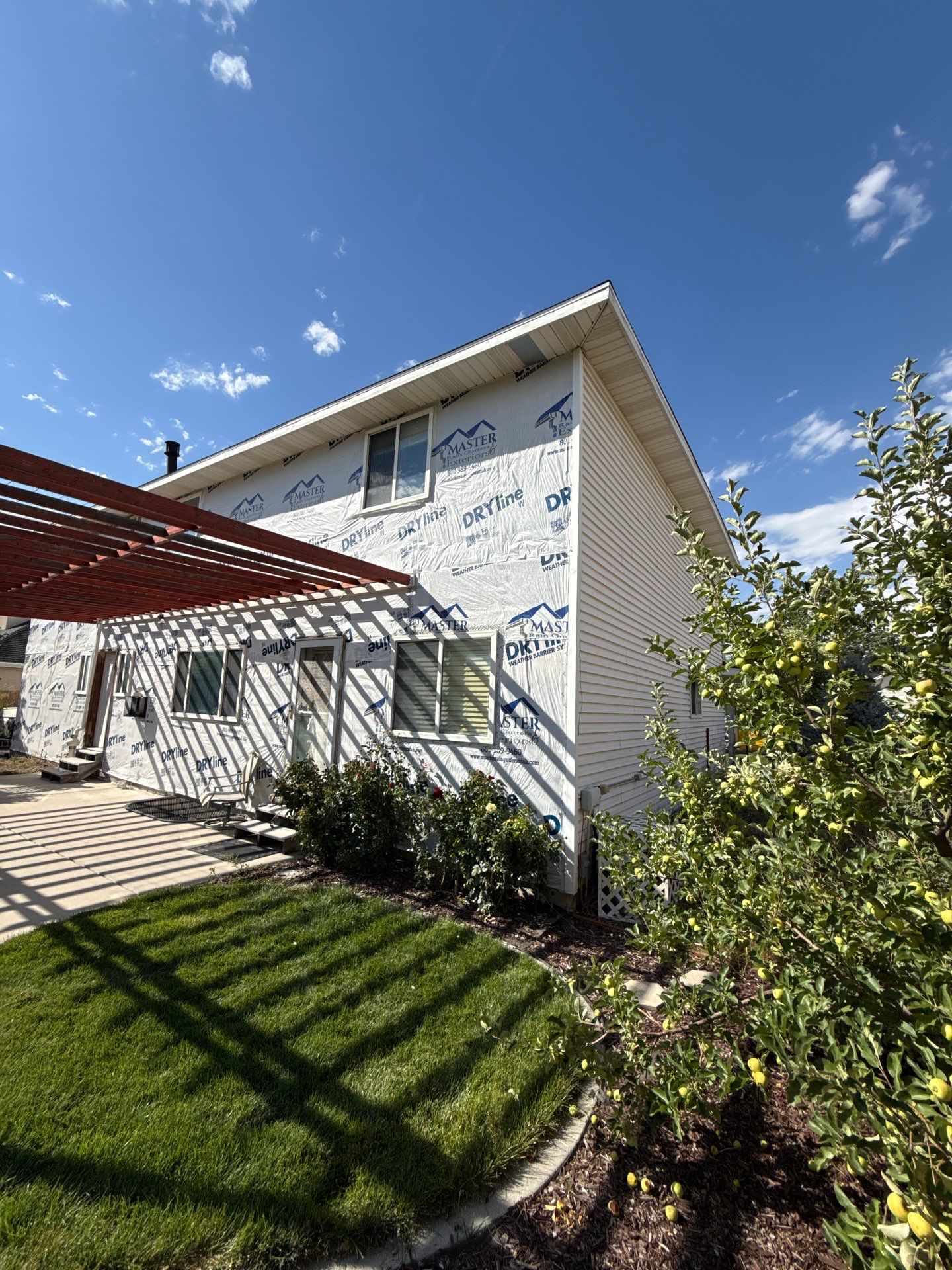 Project in Heber by Master Rain Gutters.