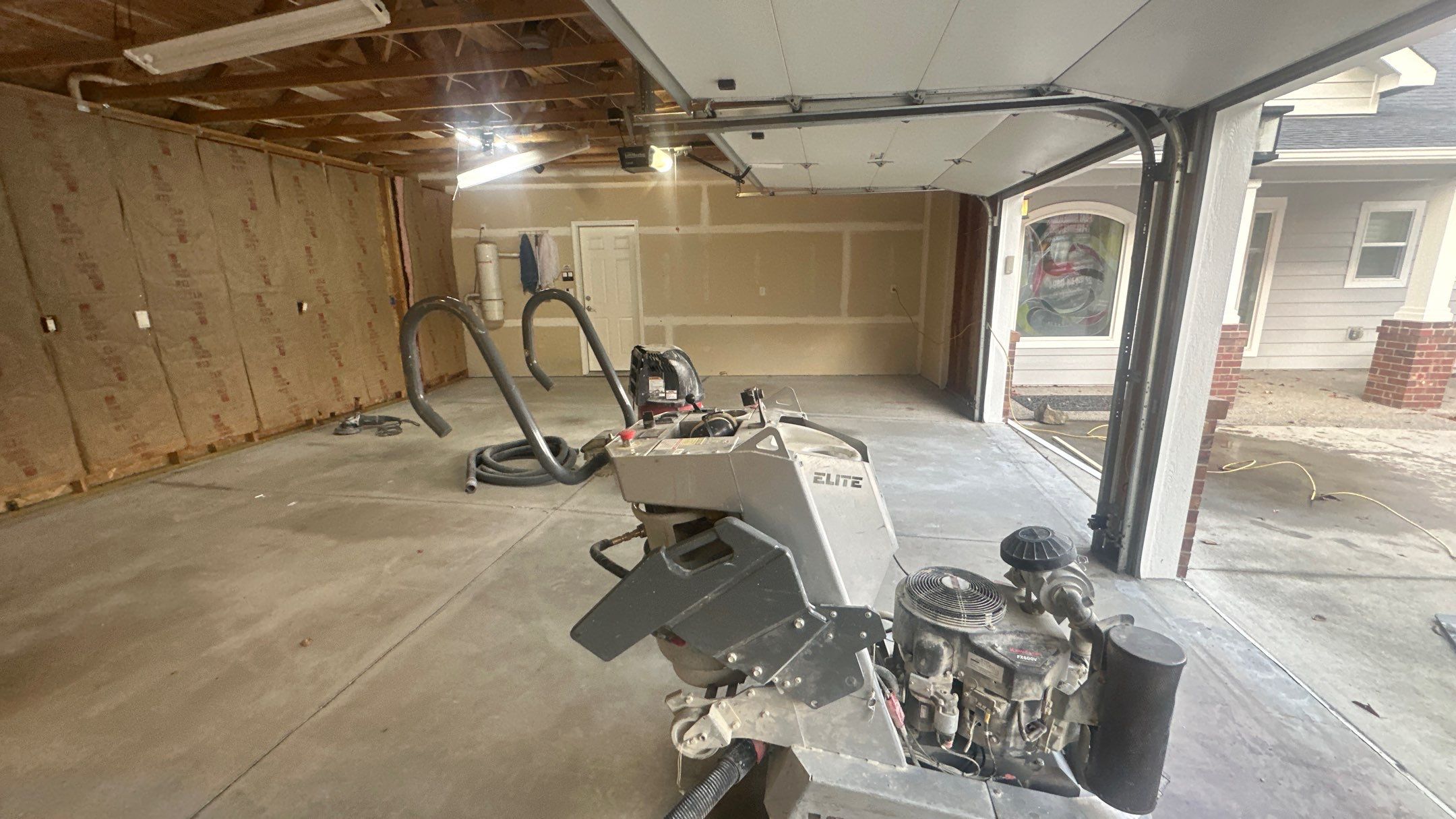 Garage Transformation using Shale Hybrid by Croc Coatings, LLC