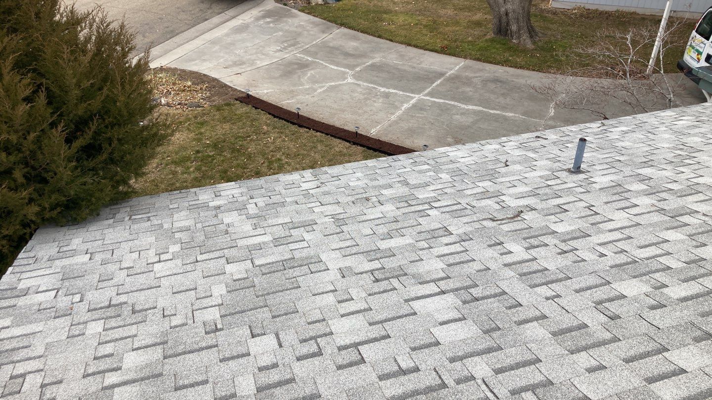 Low pitched Residential Roofing Installation using Owens Corning Oakridge by ID Roofing LLC