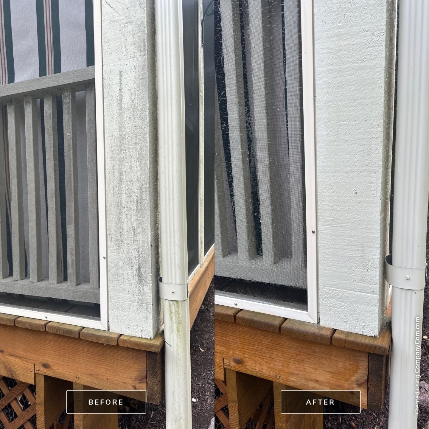 Project in Woodstock by Simmons Power & Soft Washing