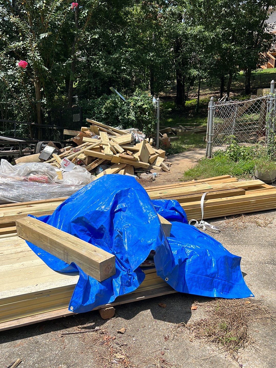 Russet Cove Circle - Deck Installation by Pillar and Pine