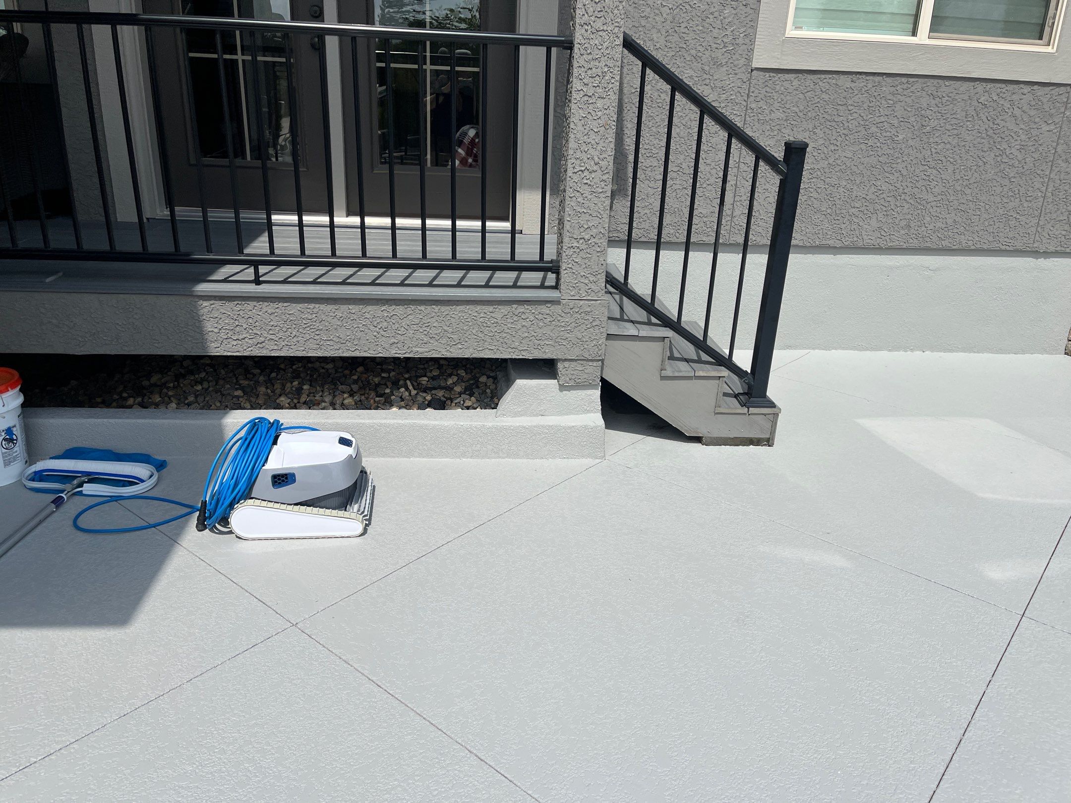 New Pool Overlay - Overland Park, KS by Big Red Decorative Concrete, LLC