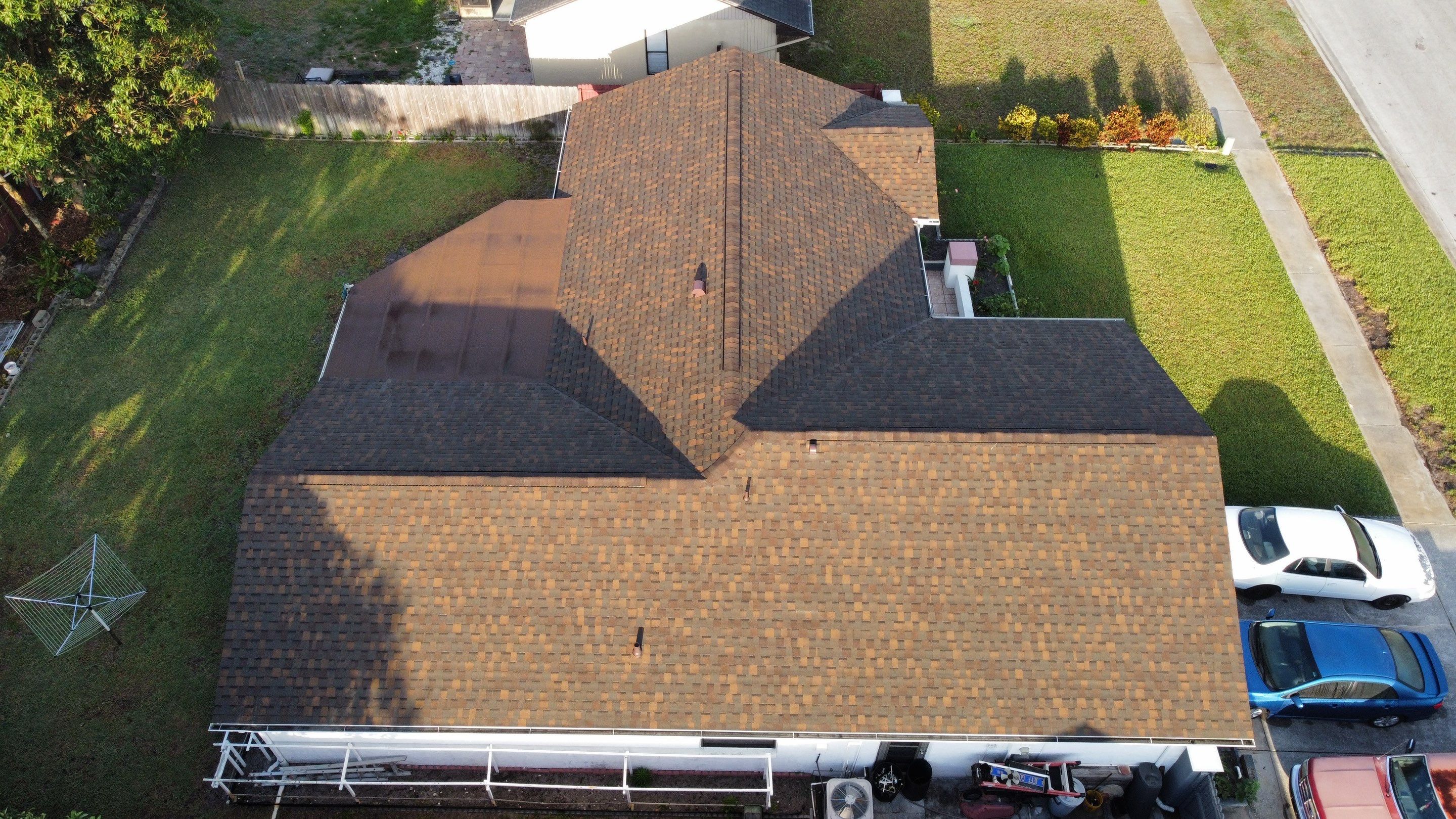 Roof replacement in Holiday FL, by Steadfast Roofing