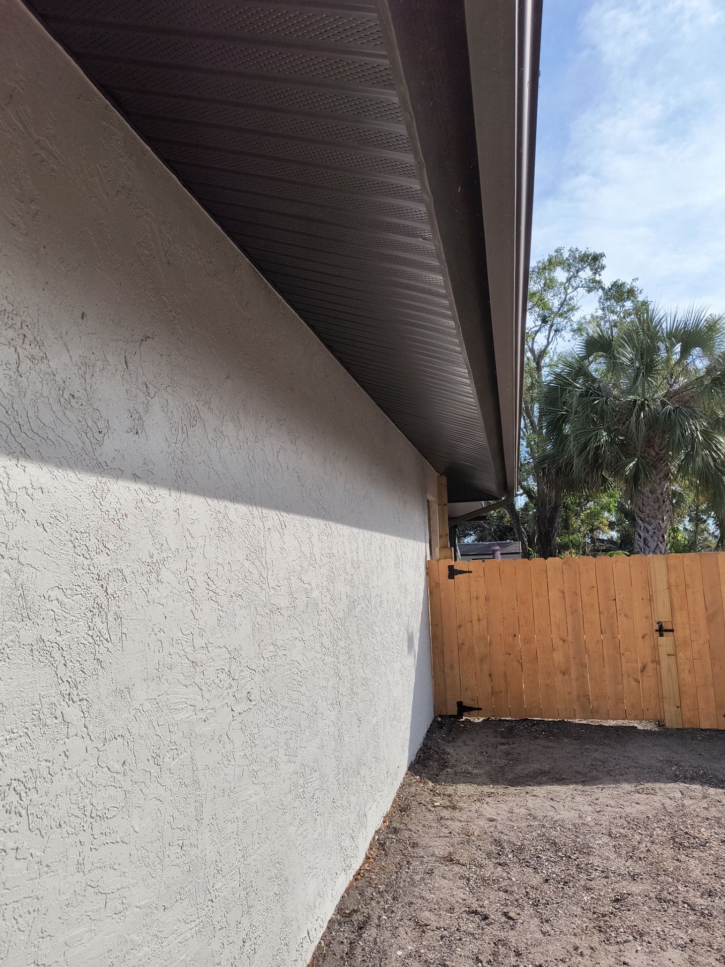 All New Soffit Installation in Sarasota FL by Gutter Professors