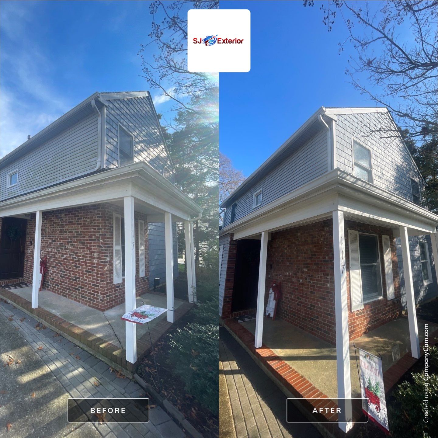 Gutter Cleaning & House Wash by SJ Exterior