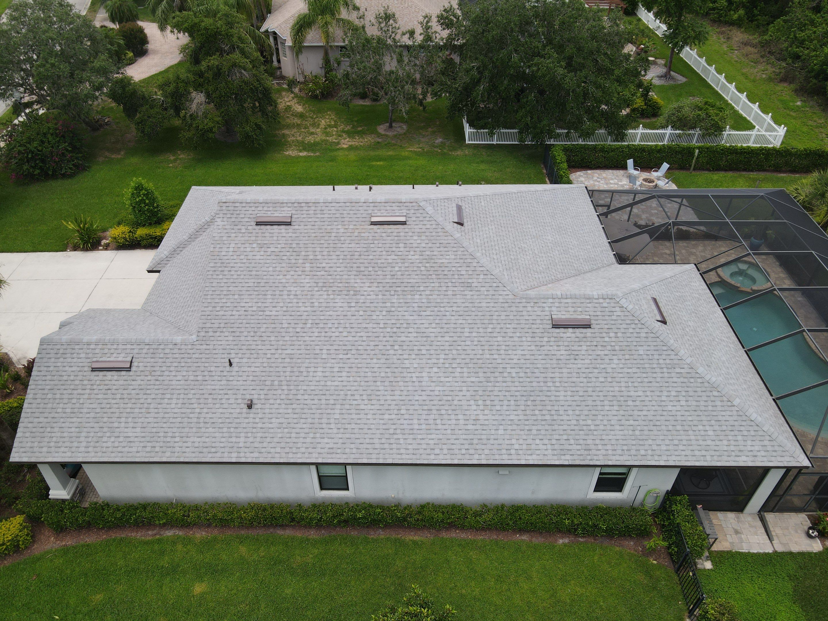 Roof Replacement in Parrish, FL. by Steadfast Roofing 