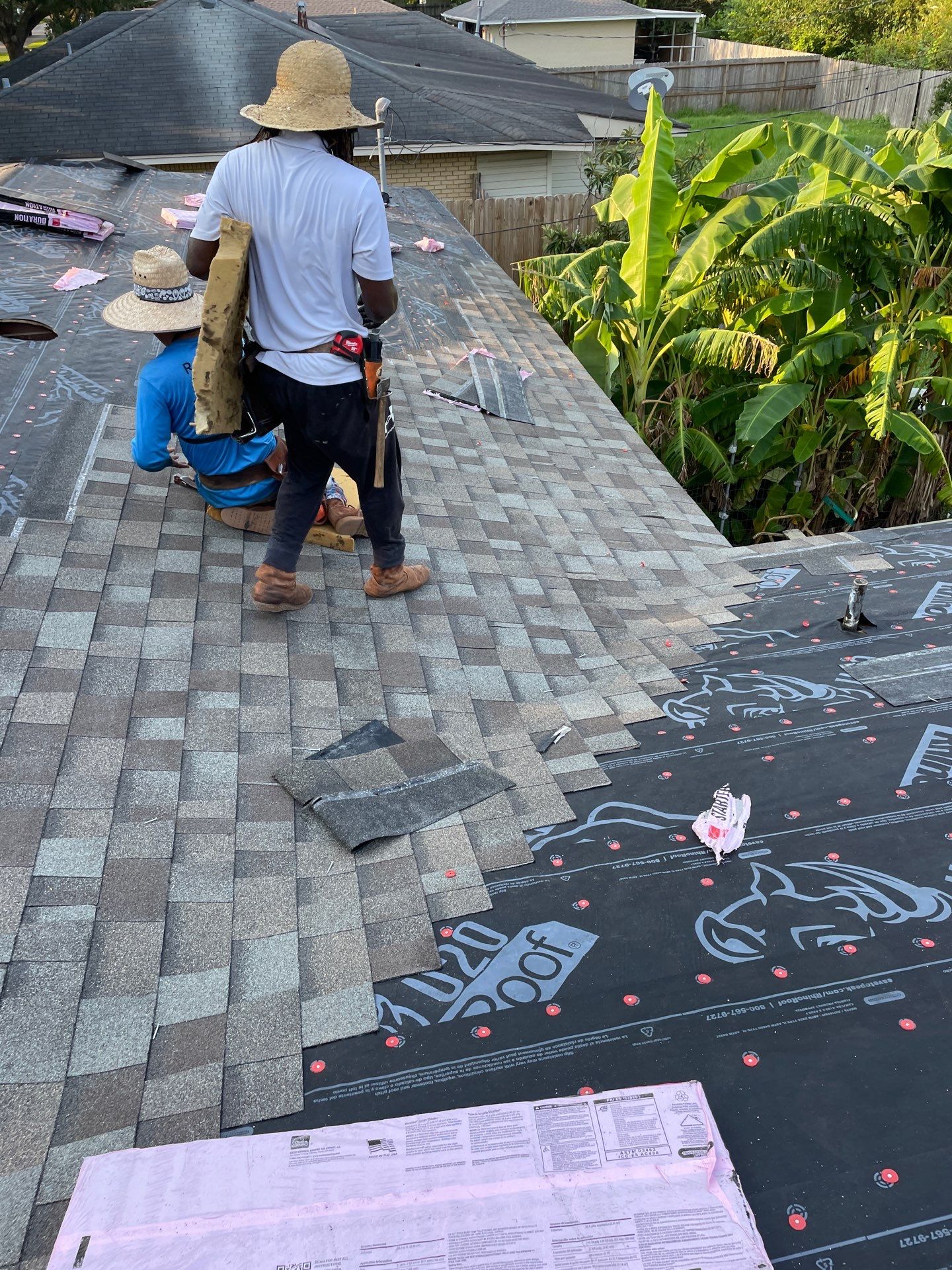 Residential Roofing Repair using Owen's Corning Duration (Lifetime) Shingles by Roof Repair Company