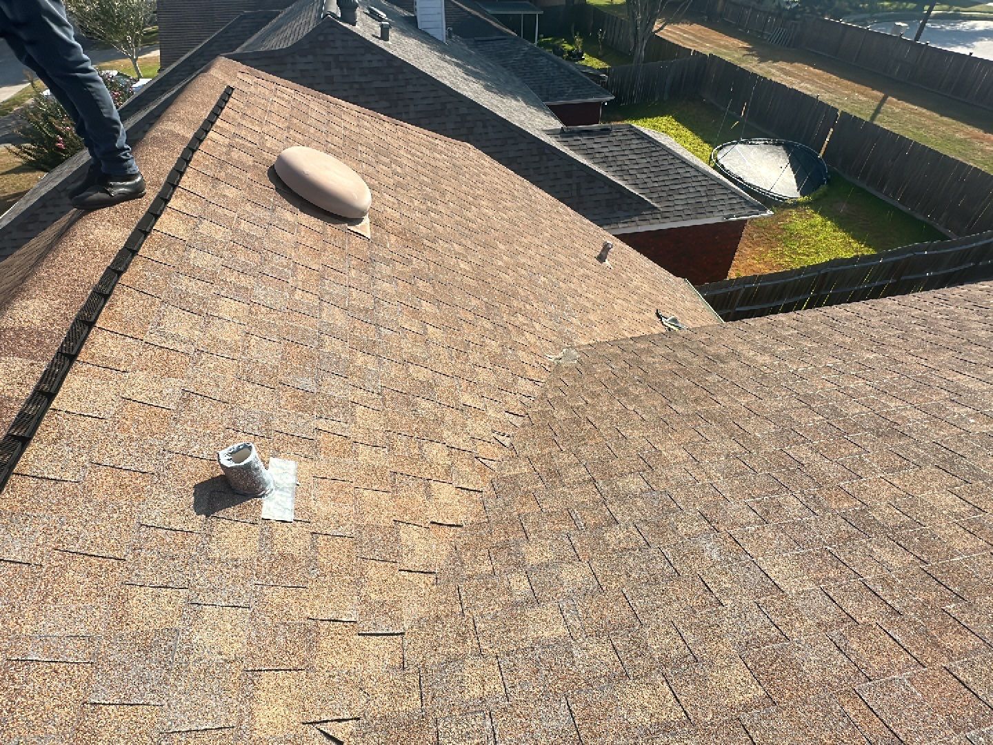 Residential Roofing Installation using Owen's Corning Duration (Lifetime) Shingles by Roof Repair Company