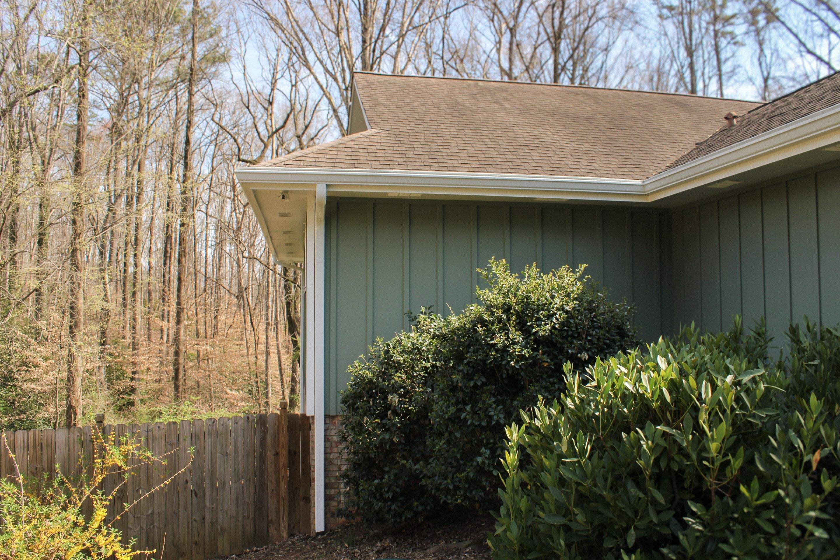 Siding, Gutter, and Replacement with Exterior Painting on 1974 Built Home in Roswell, GA by Nelson Exteriors 