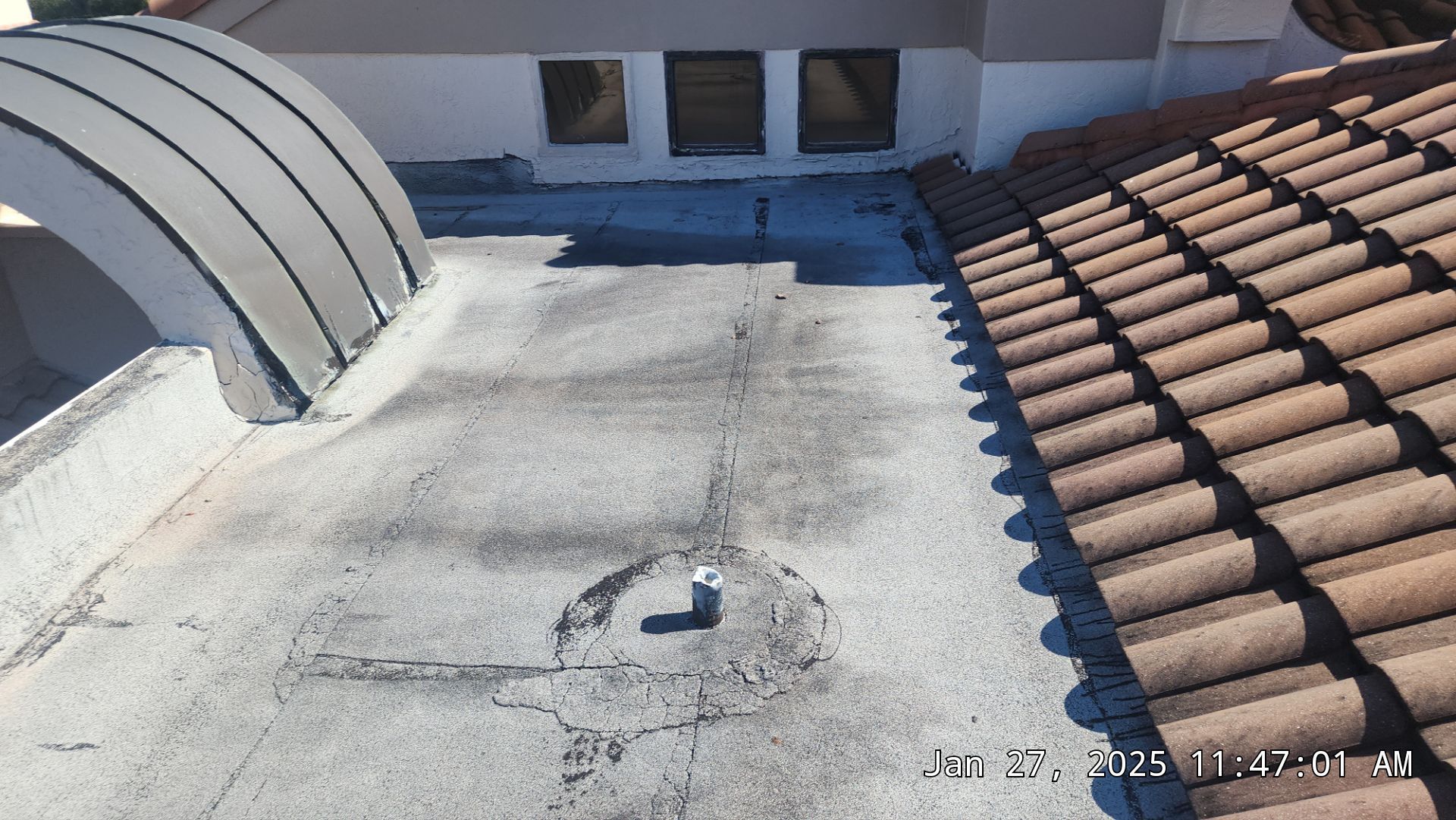 Flat Roof Waterproofing and Silicone Coating in Boca Raton by Aastro Roofing