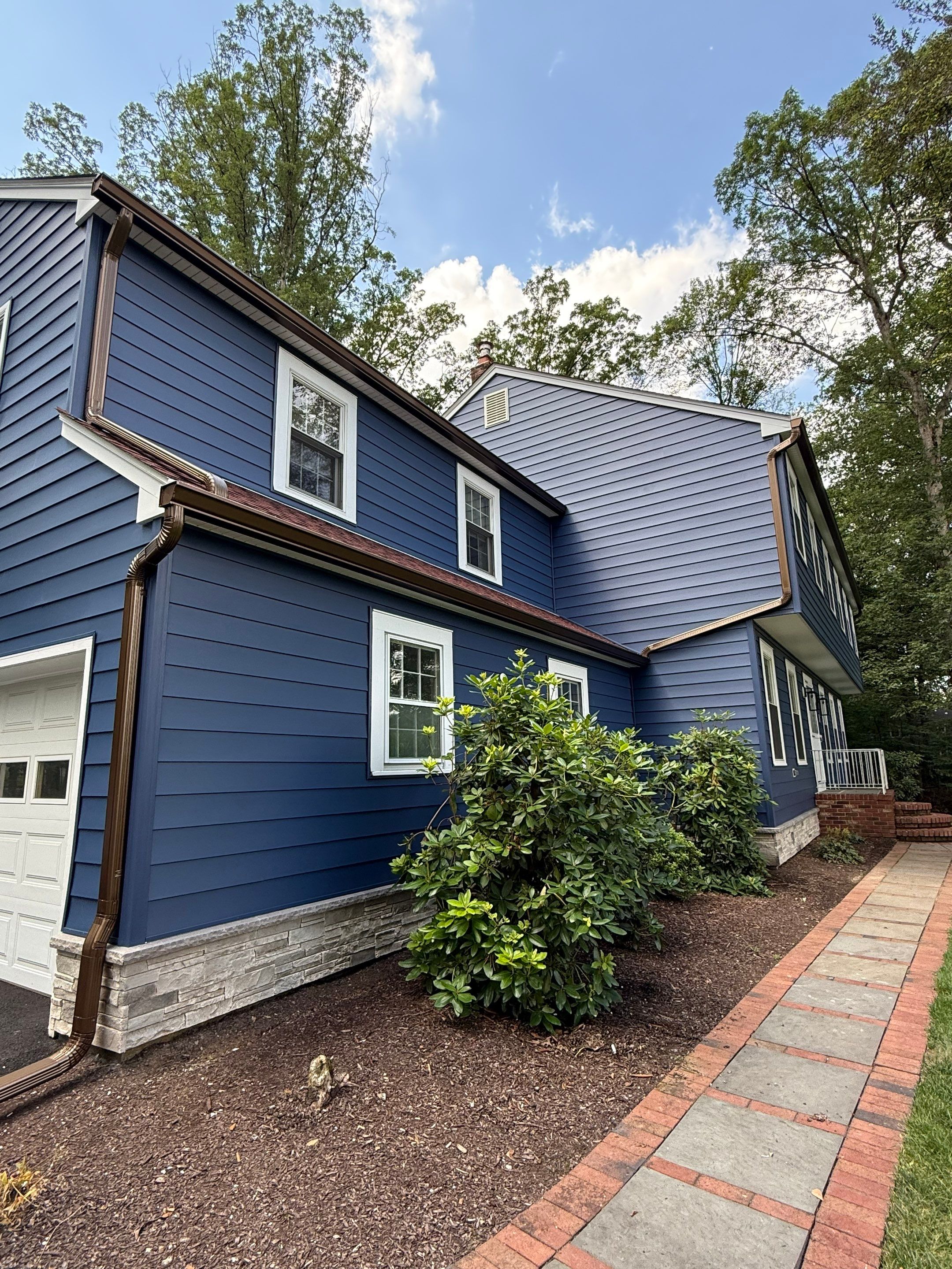 CertainTeed CERTAplank S7 Vinyl Siding — Midnight Blue by Maven Roofing & Exteriors LLC
