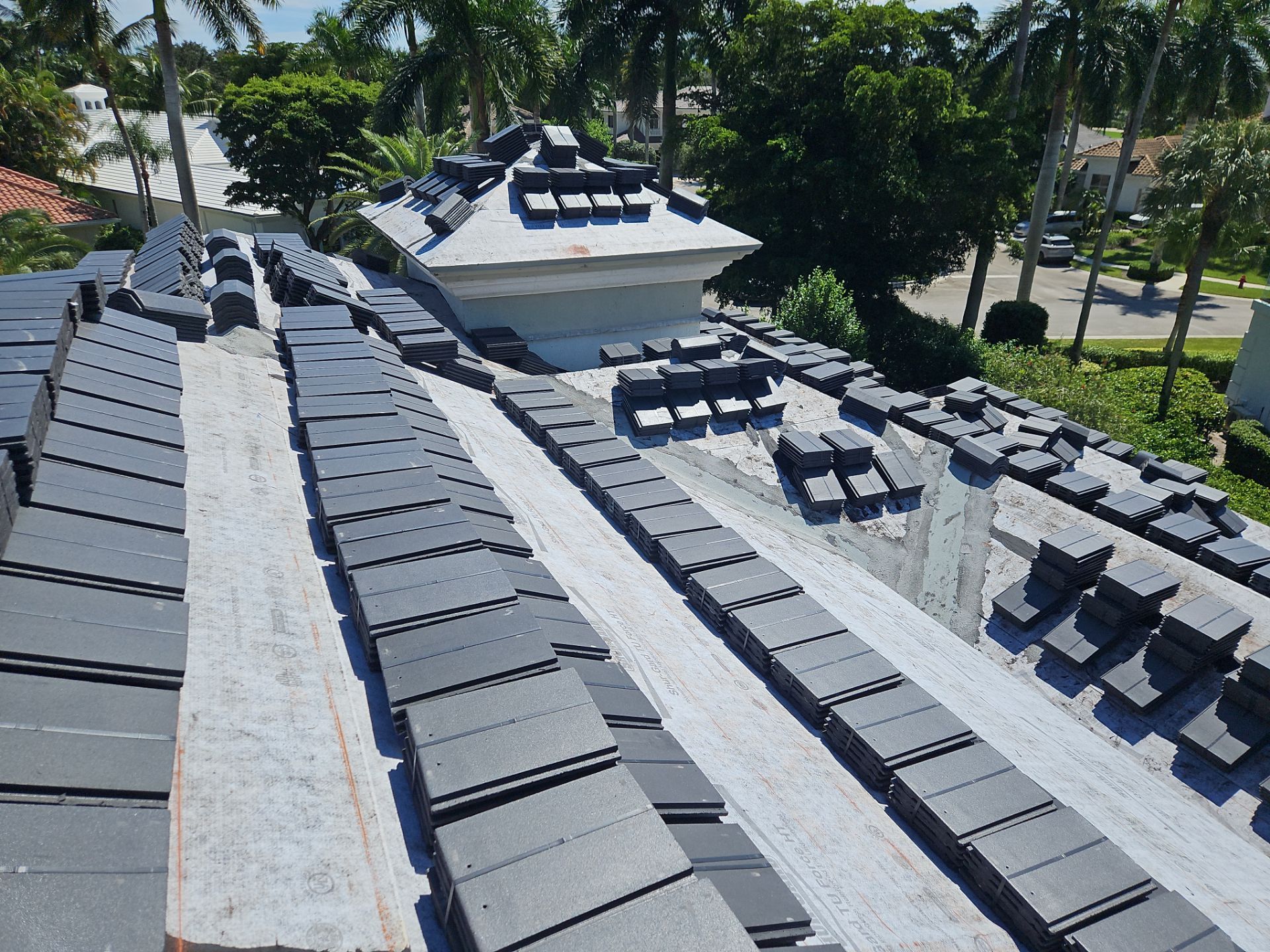 Residential Roofing Installation using WestLake Roofing Tile by BLUES BROTHERS ROOFING