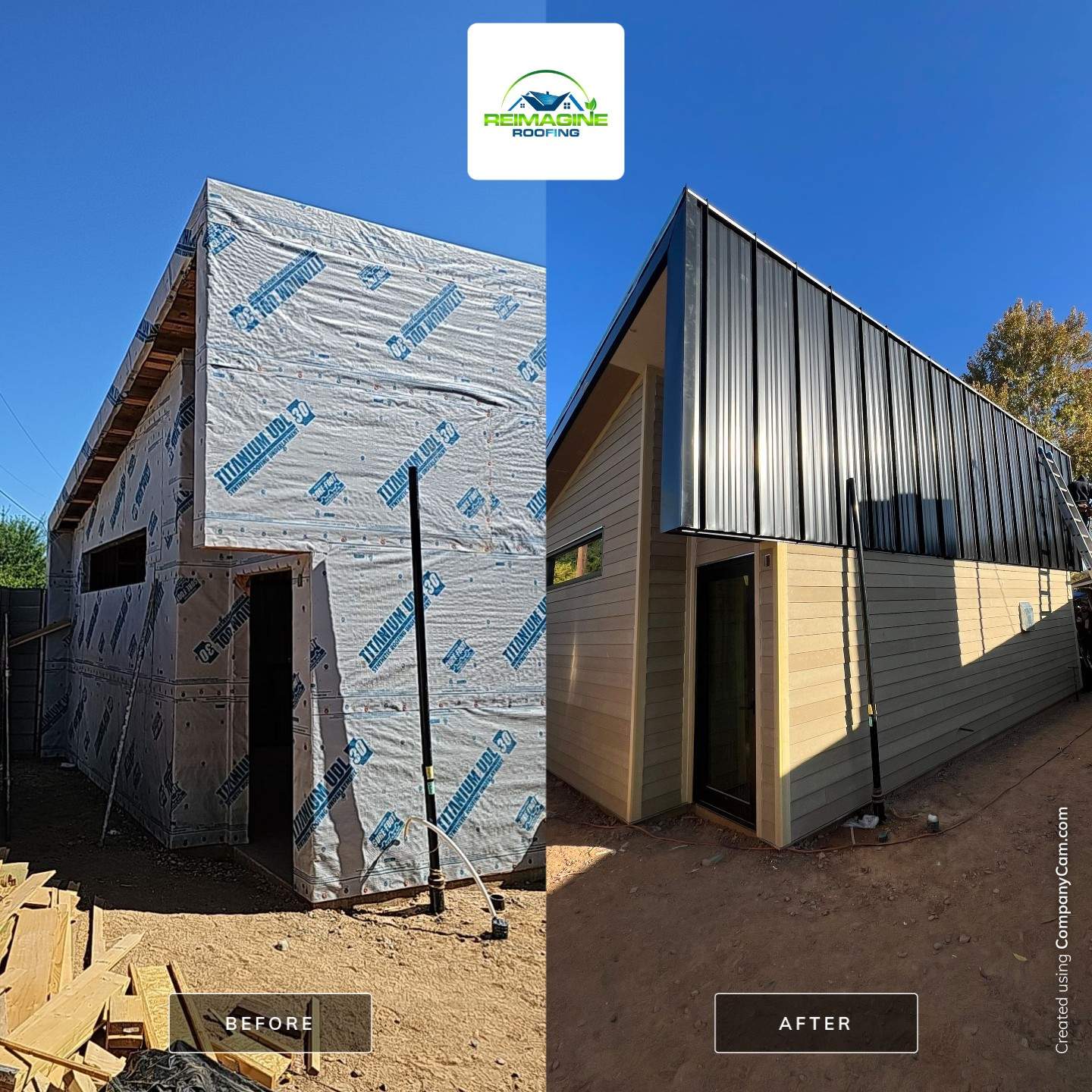 Black Standing Seam by Reimagine Roofing
