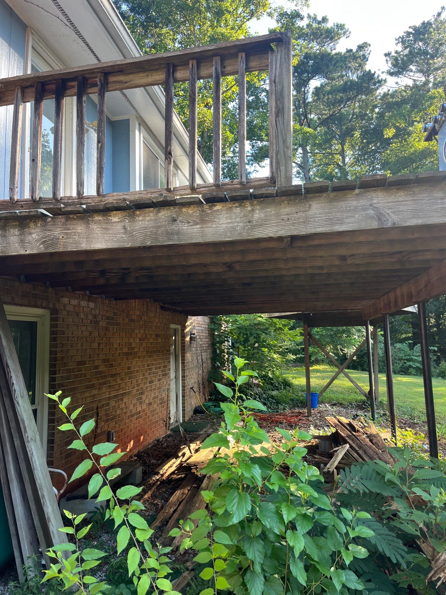 Deck Installation using Deckorators Summit Series Decking in Tucker, GA by Nelson Exteriors