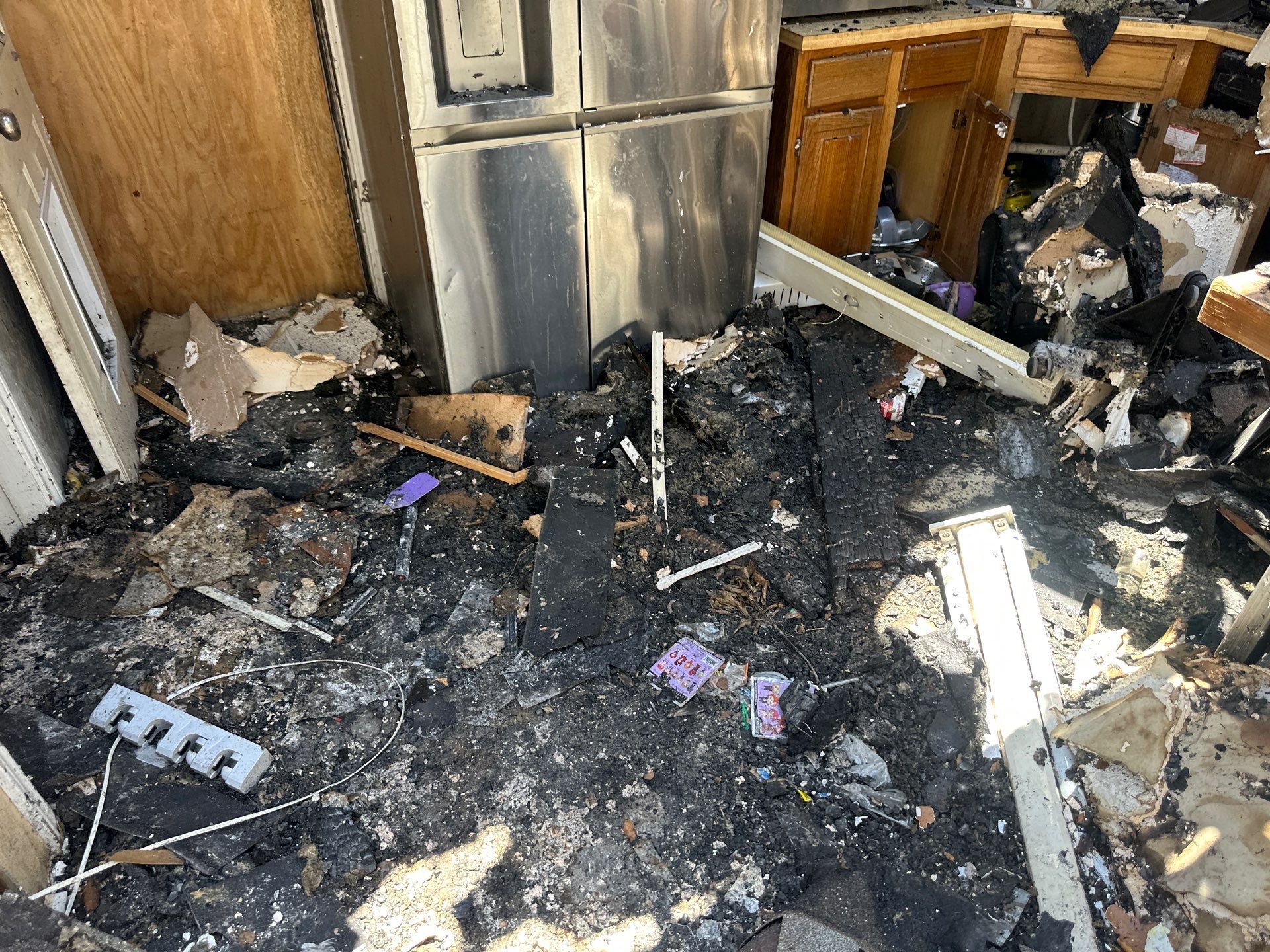 Residential Fire Damage: Mesquite, TX by Simmons Floors