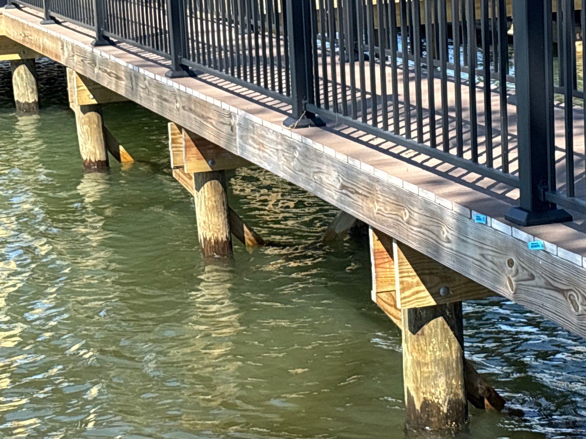 Dock using Wood Sealant by DuraSeal