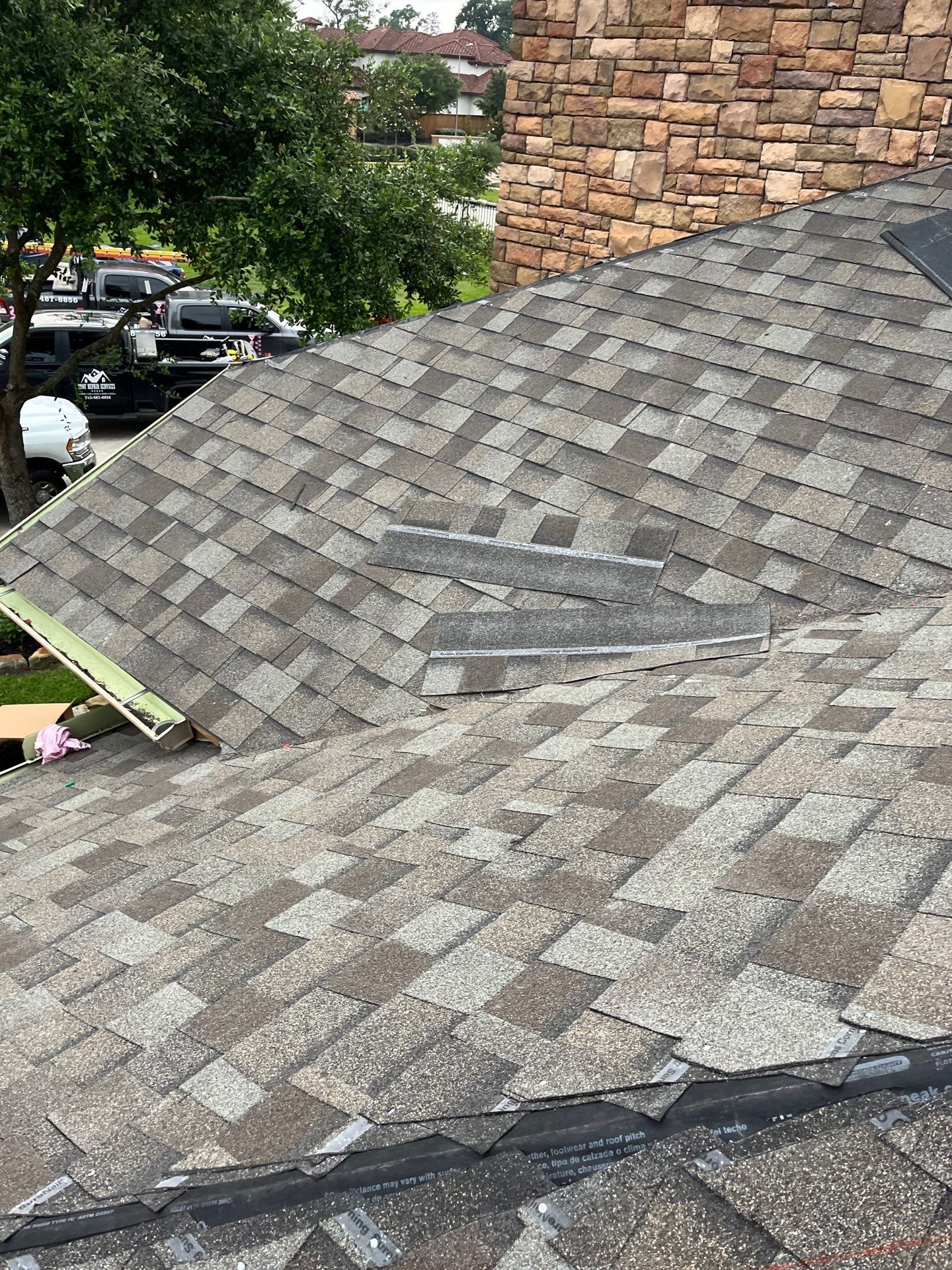Residential Roofing Installation using Owen's Corning Duration (Lifetime) Shingles by Roof Repair Company