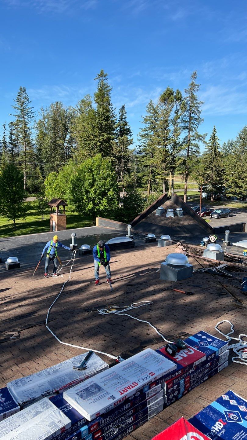 GAF Timberline HDZ - Charcoal by Montana Roofing Solutions